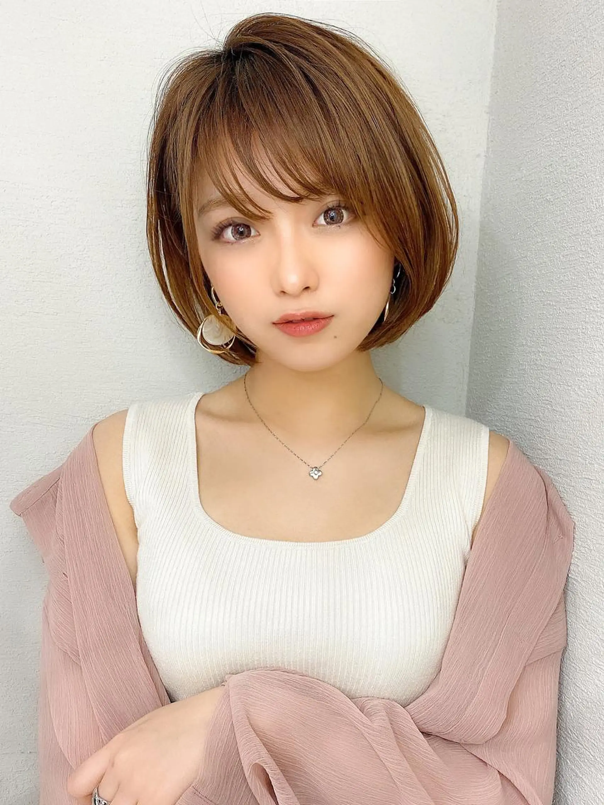ショート カラー ボブ ショートヘア ☺︎ Naomiのヘアスタイル