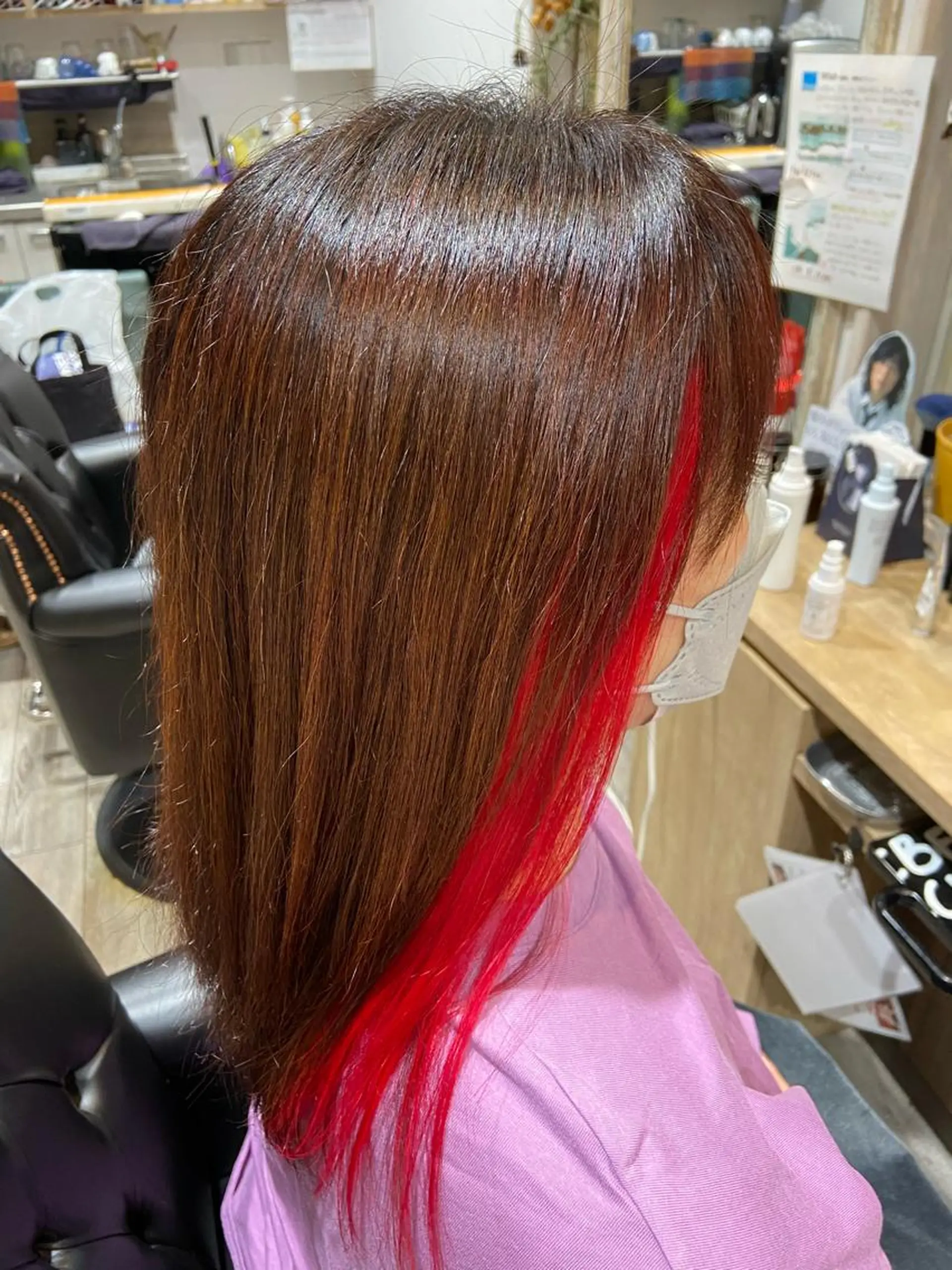 カラー 🪼高評価🪼 💎柴崎の藤咲💎のヘアスタイル