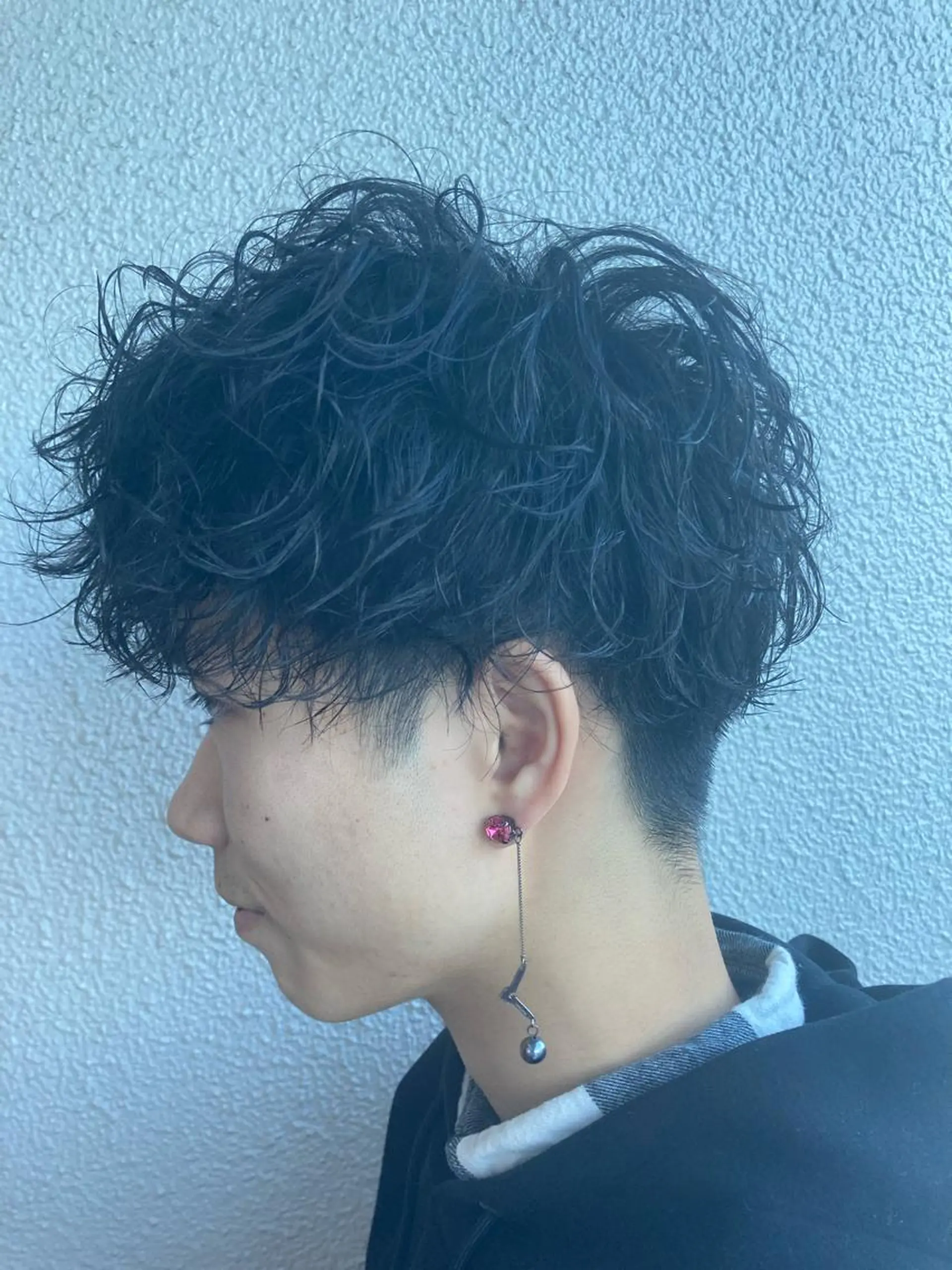 ショート パーマ メンズ メンズパーマ スパイラルパーマ カット パーマ To-kai所属・内村 純也のヘアスタイル