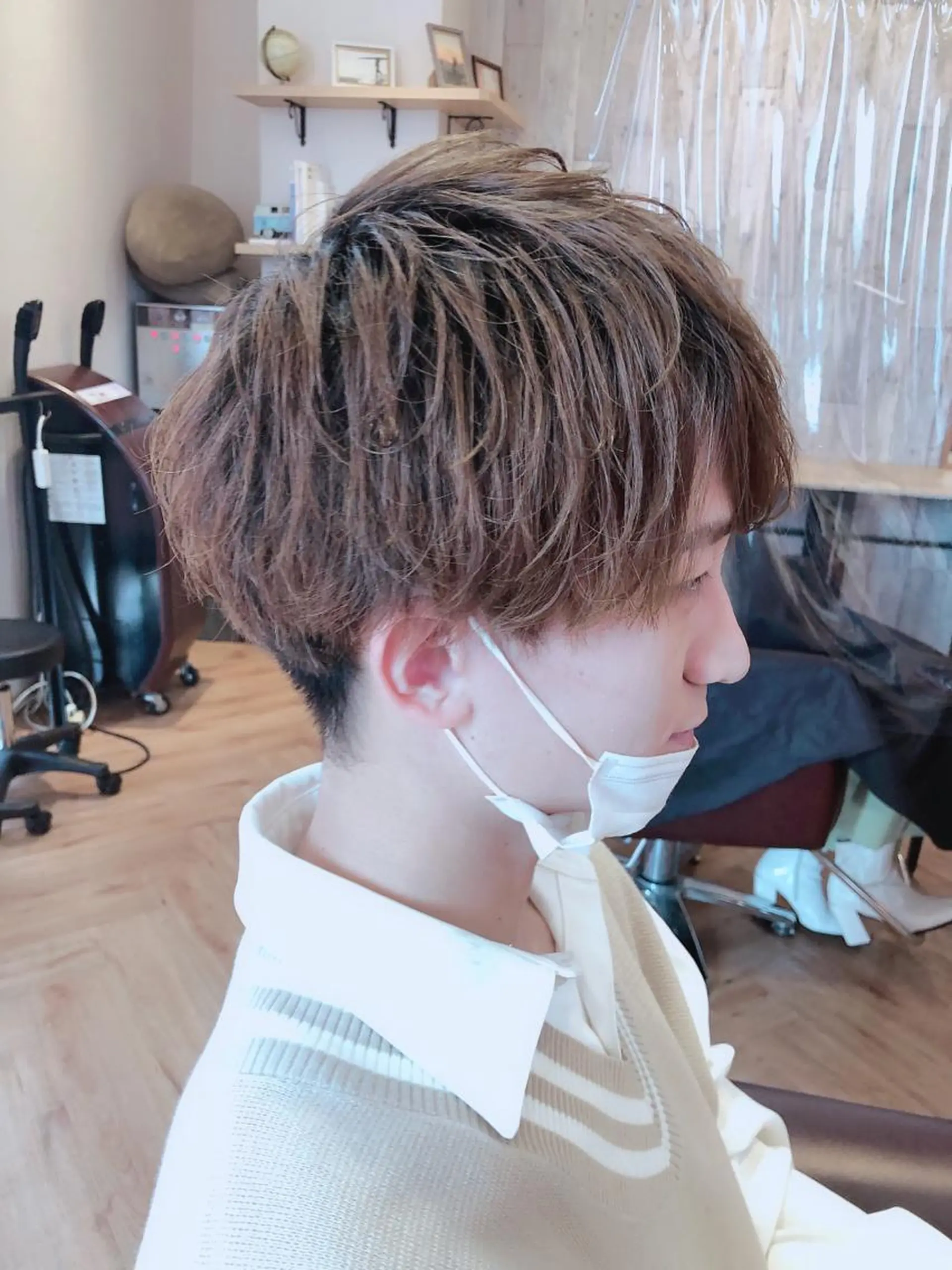 ショート ヘアアレンジ メンズ メンズZina代表 田端 麗治のヘアスタイル