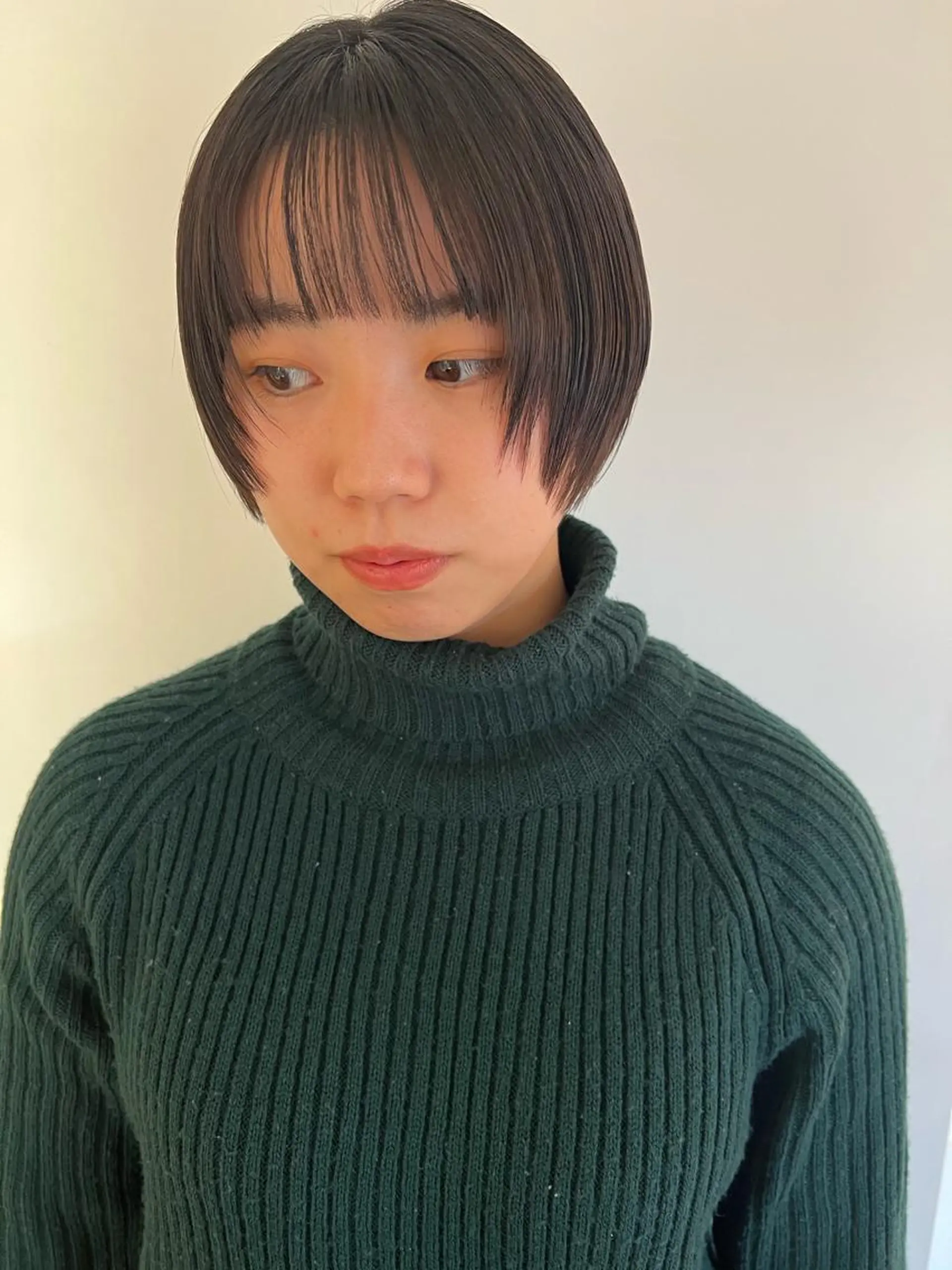 ショート ブリーチカラー🎀 韓国風/寺門美優のヘアスタイル