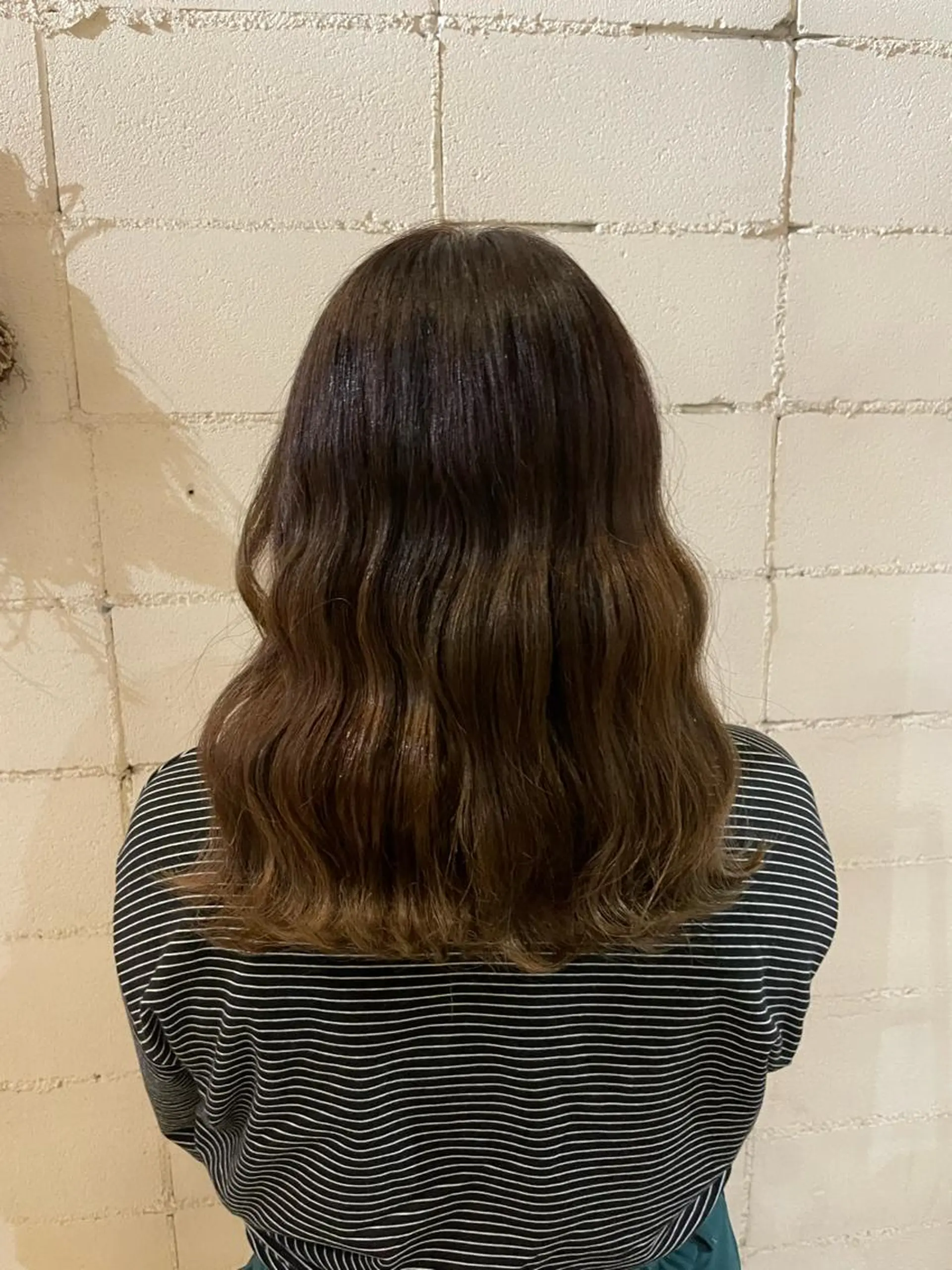 ミディアム カラー いまじゅく あおいのヘアスタイル