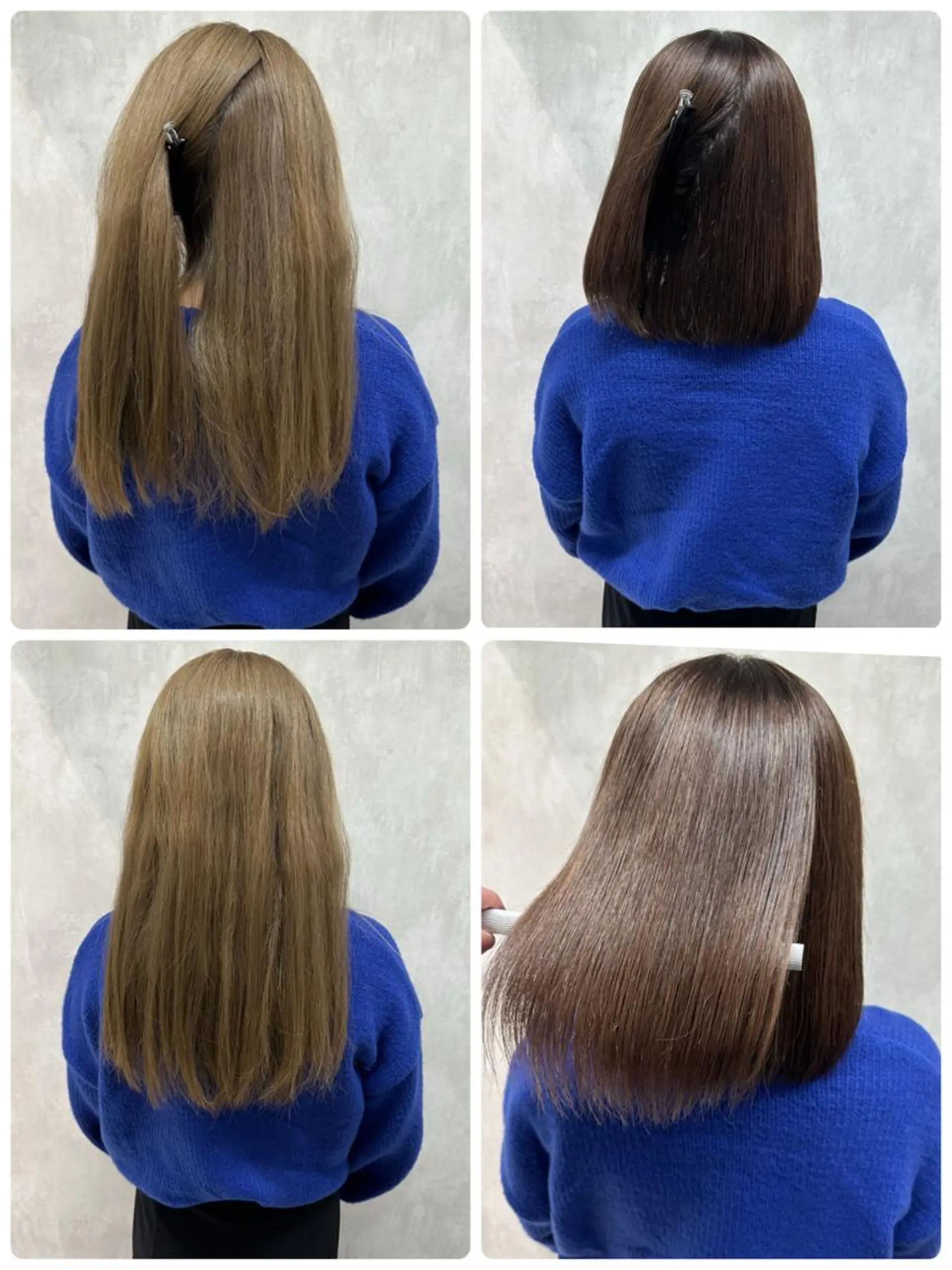 ミディアム カット ヘアカラー 縮毛矯正 トリートメント ⚠️美容室迷子⚠️ 谷口にお任せ😊のヘアスタイル