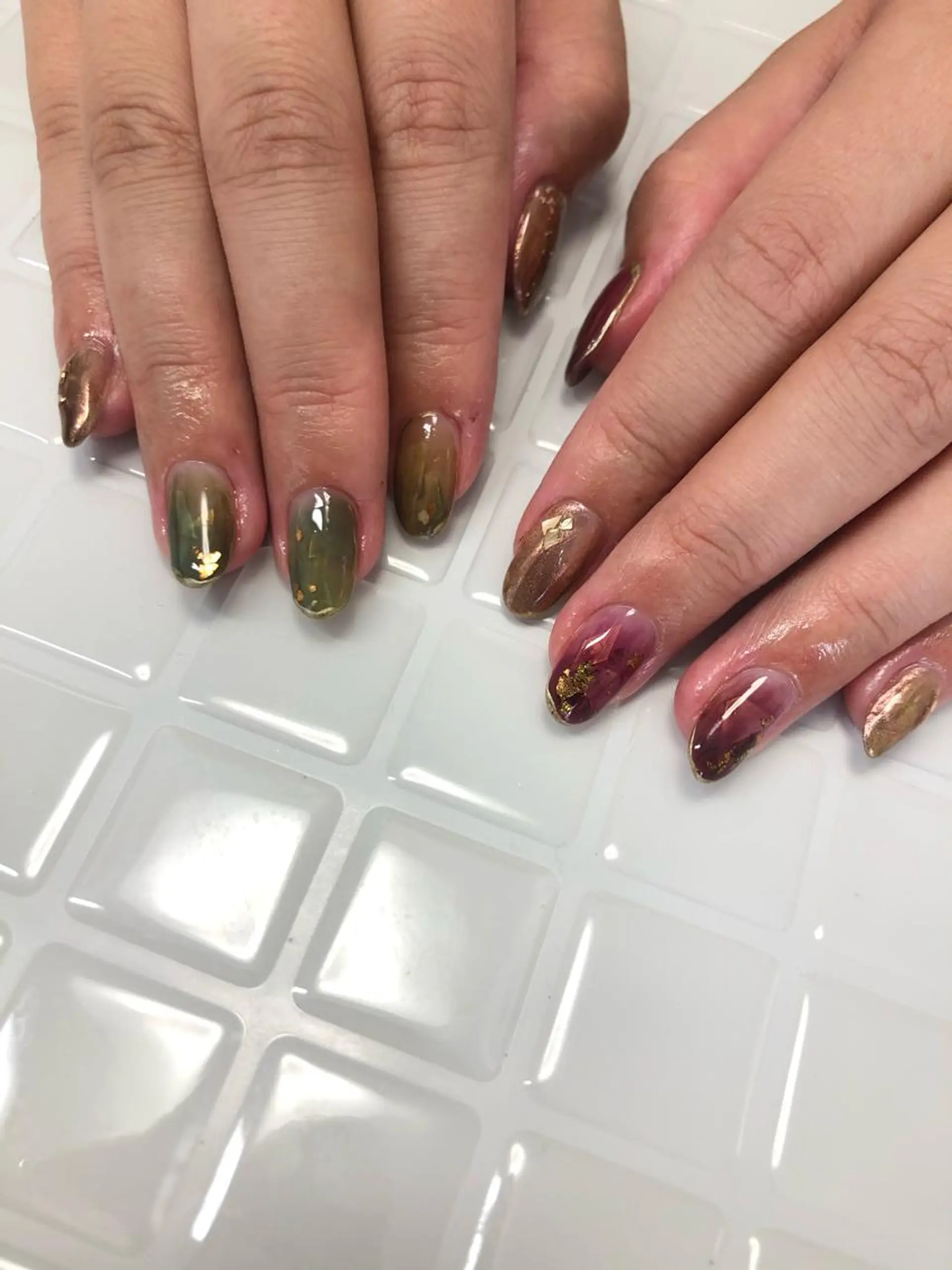 ネイル ハンドネイル 【LINON】 airiのネイルデザイン