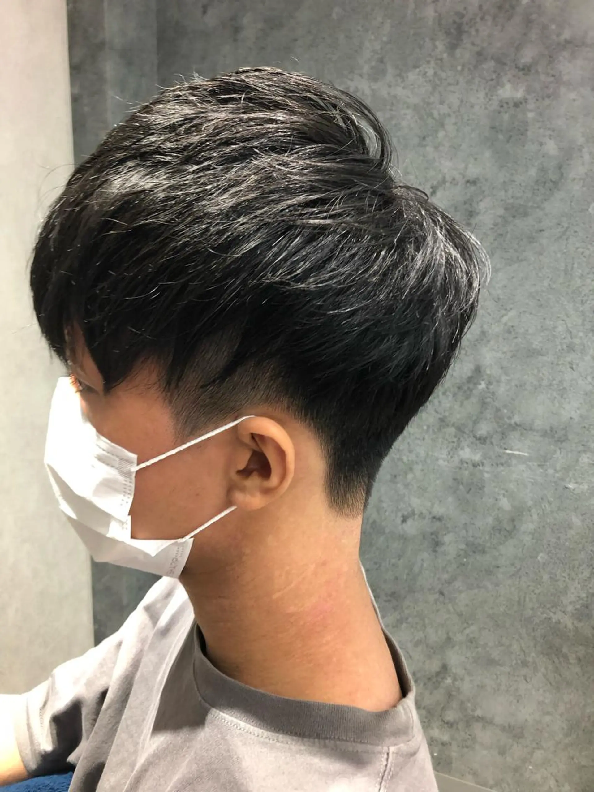 メンズ メンズショート ツーブロック カット ヘッドスパ Noyヨシモト ヒロトのヘアスタイル