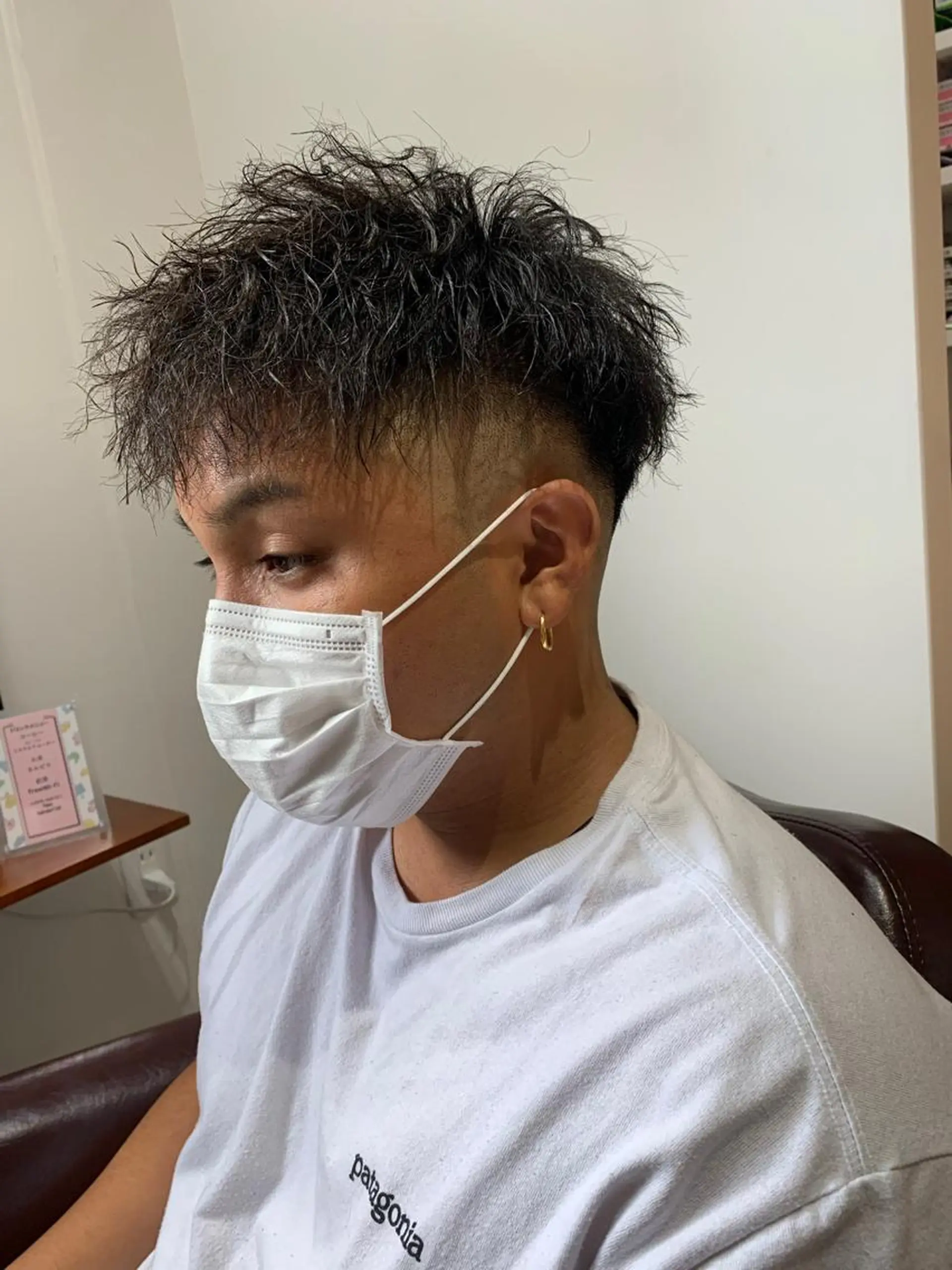 ショート パーマ メンズ Naya Takumaのヘアスタイル