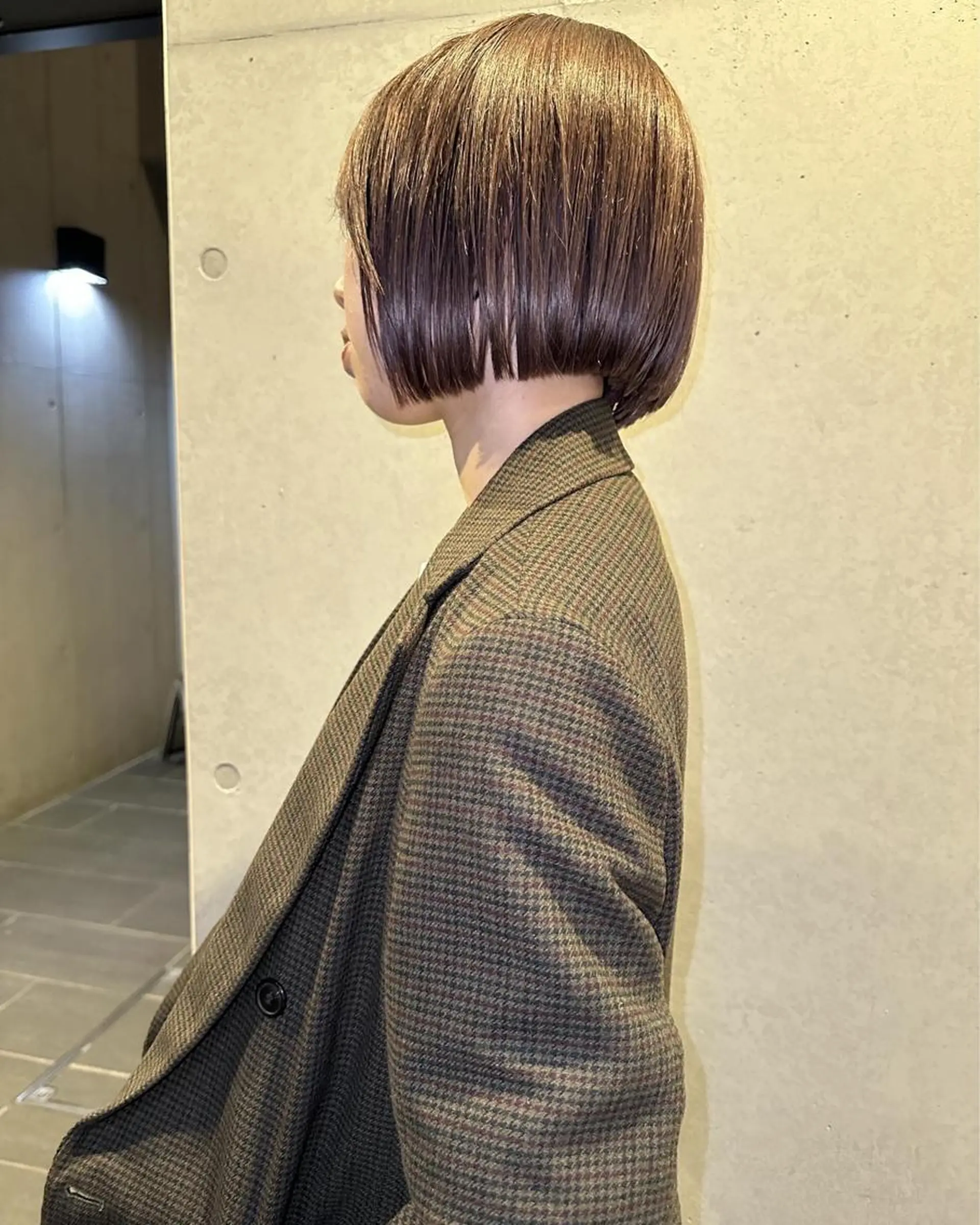 ショート カラー カット ヘアカラー トリートメント 似合わせウルフ/ レイヤー/山本祐輔のヘアスタイル