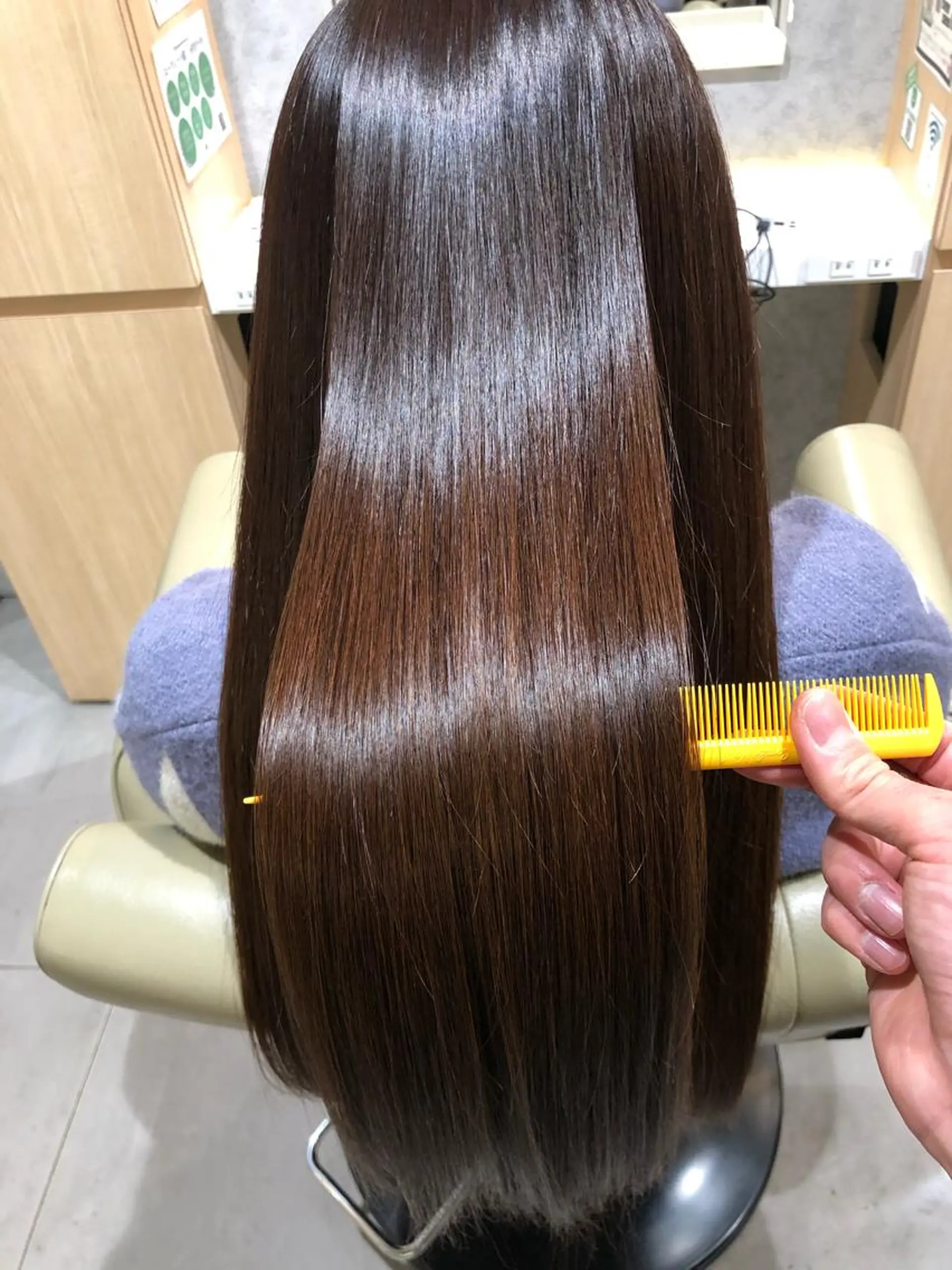 ロング カット 縮毛矯正 トリートメント 【髪質改善特化･ 福田航洋】のヘアスタイル