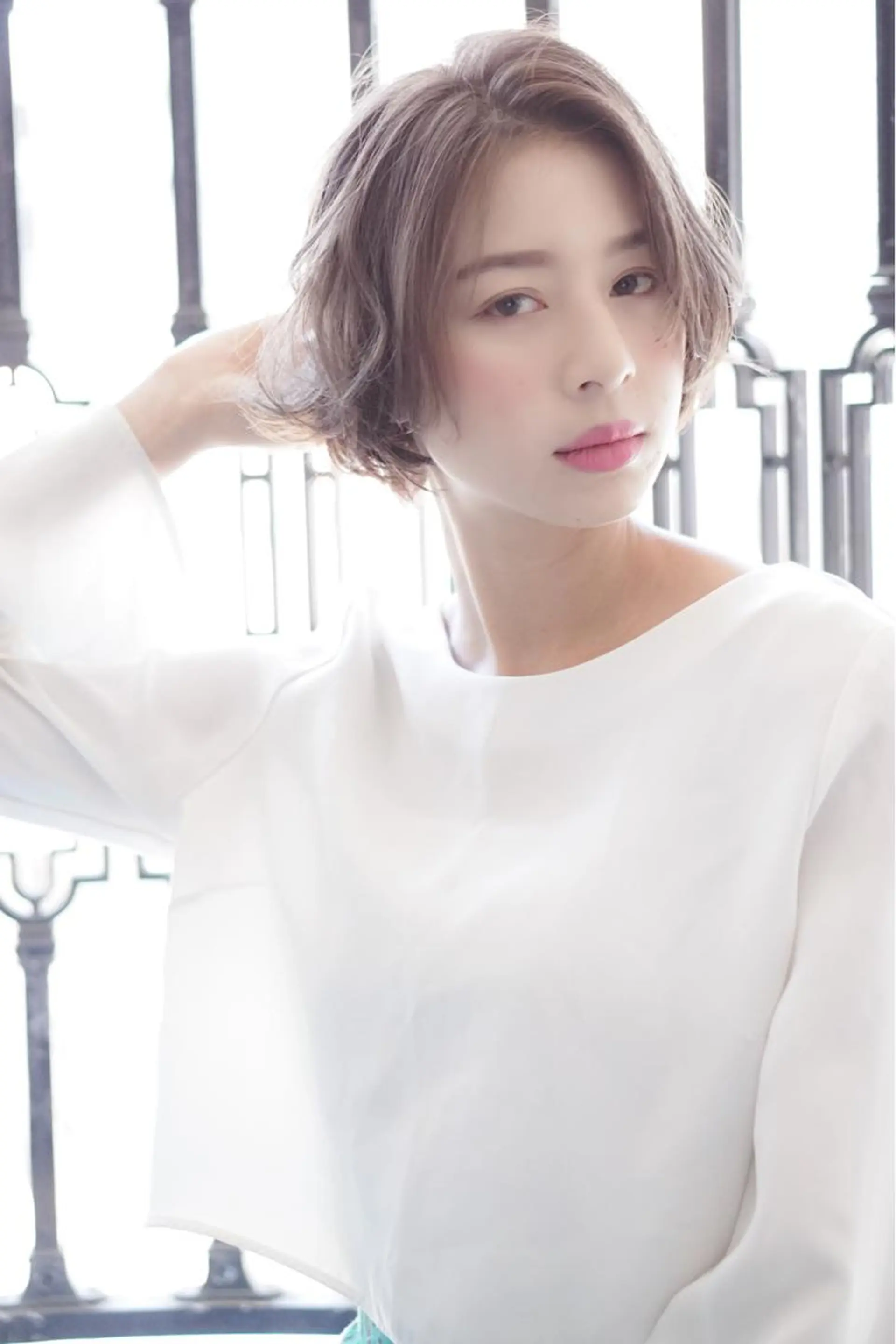 ショート カット ヘアカラー トリートメント 抜毛 薄毛 白髪 頭皮改善 柳沢慶のヘアスタイル