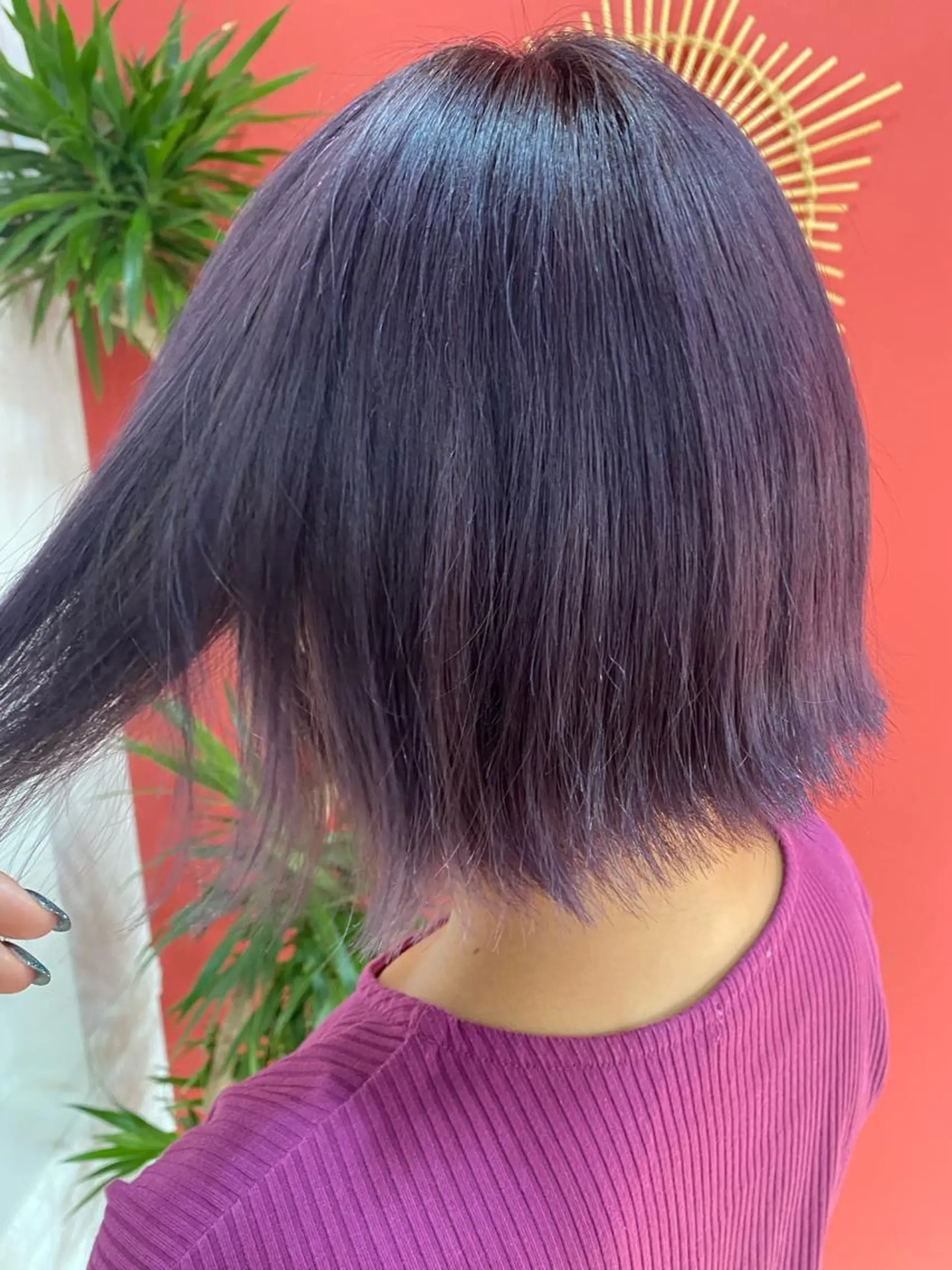 ミディアム 大久保 愛のヘアスタイル