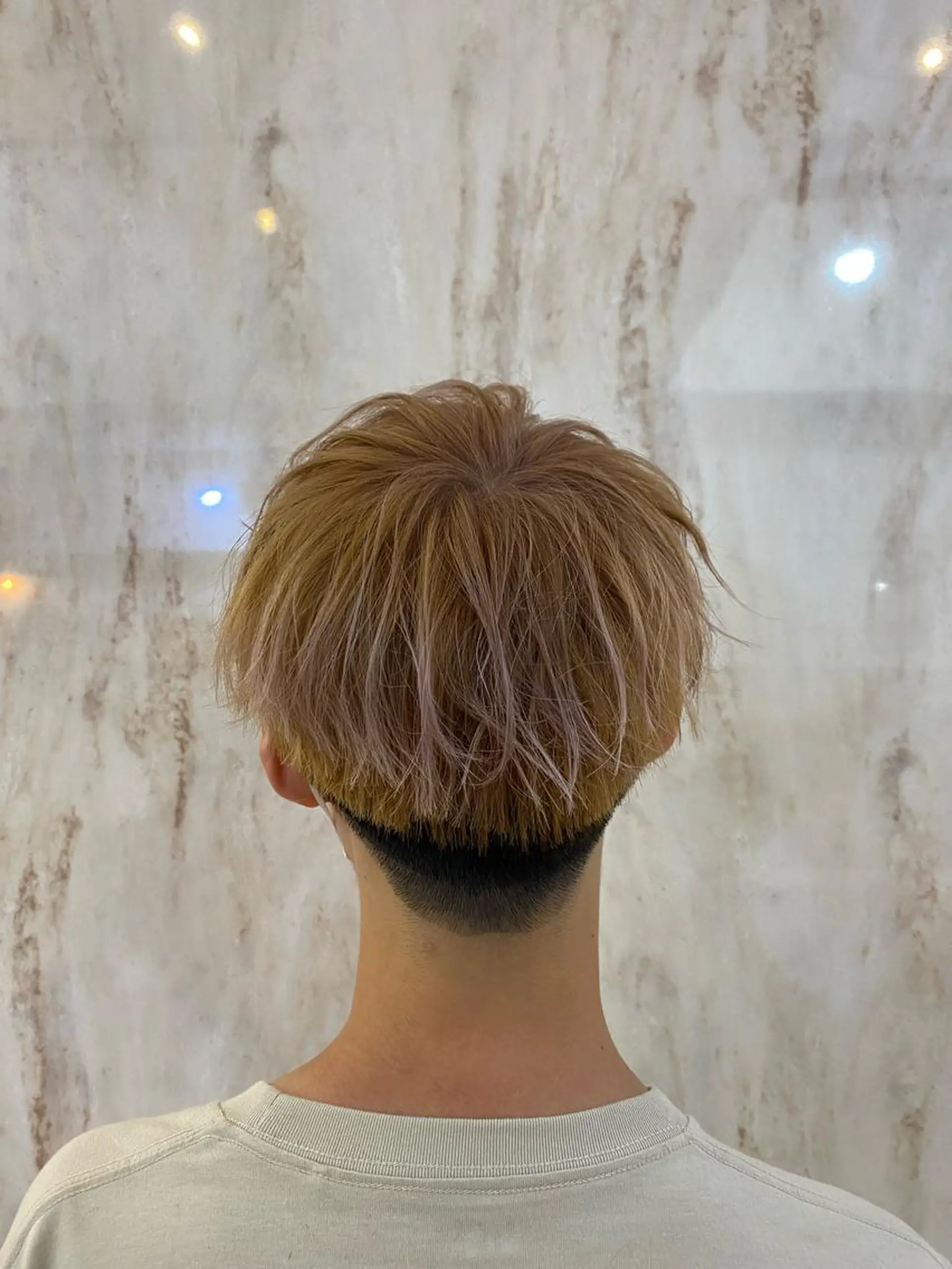 ショート カラー メンズ SYUYA/パーマ/ マッシュスタイル特化のヘアスタイル