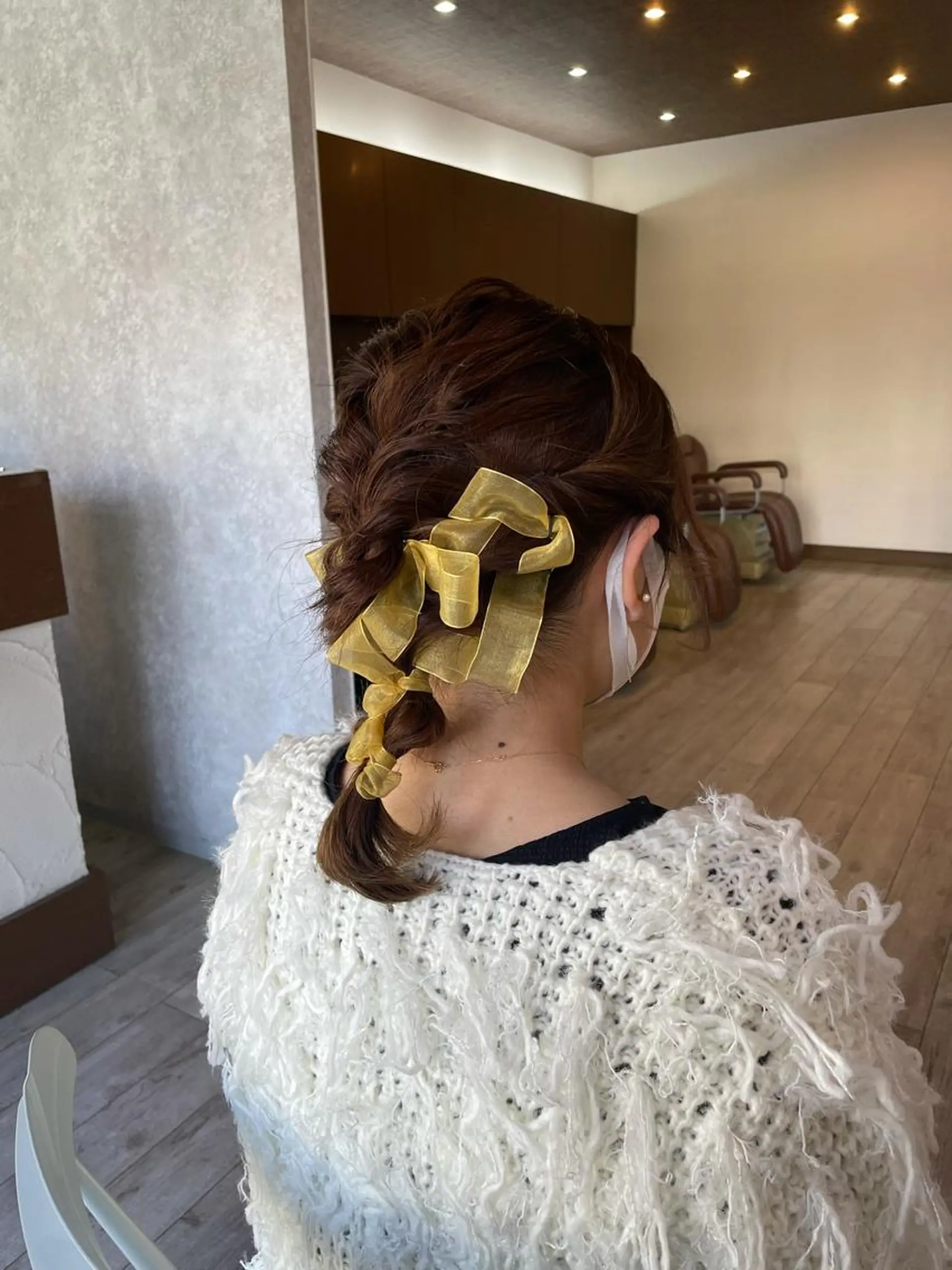 セミロング ヘアアレンジ 🫧ヒシダアキ taboo.i🫧のヘアスタイル