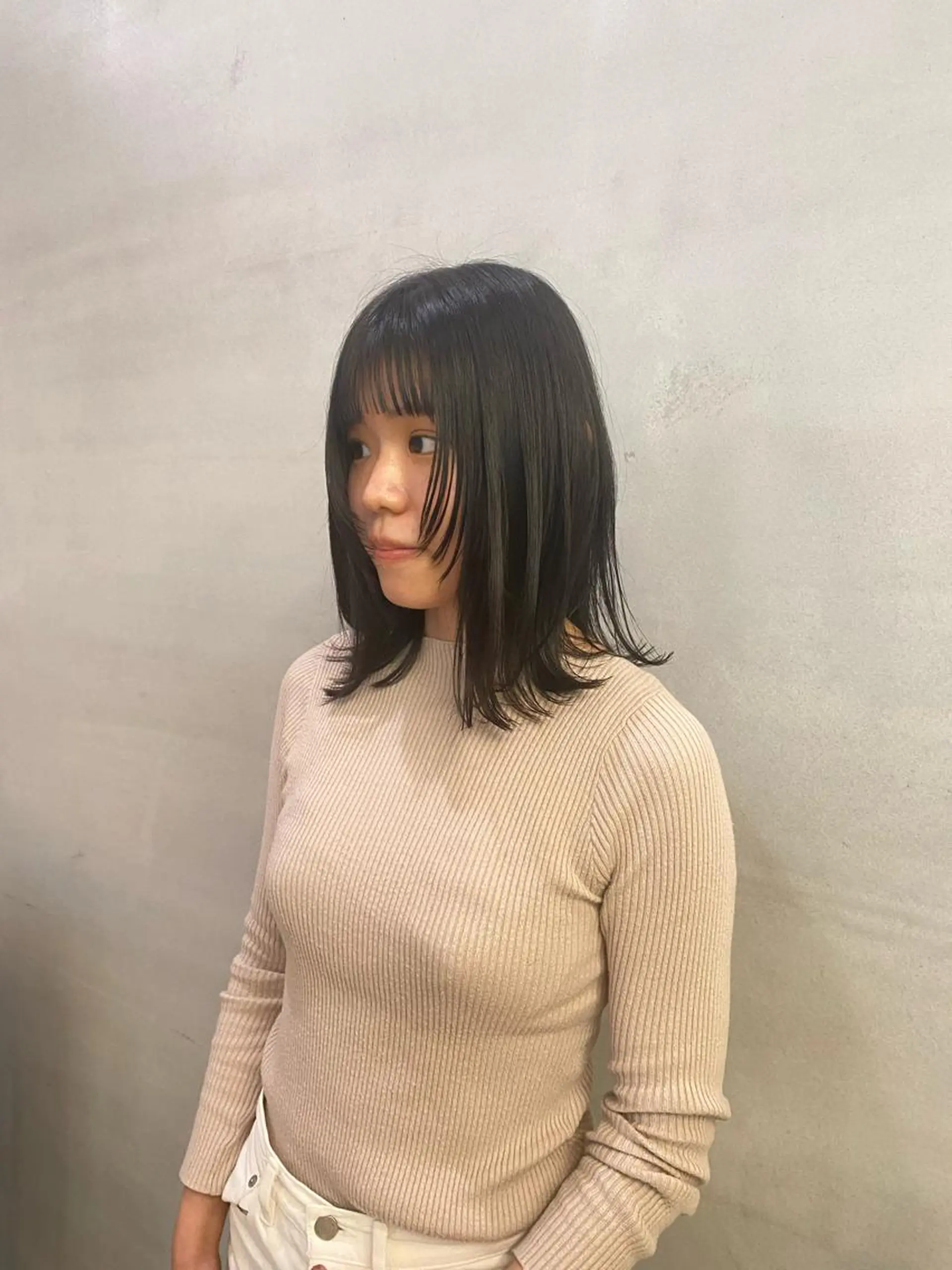 ミディアム ♡ハッシュカット/ レイヤー/yucoのヘアスタイル