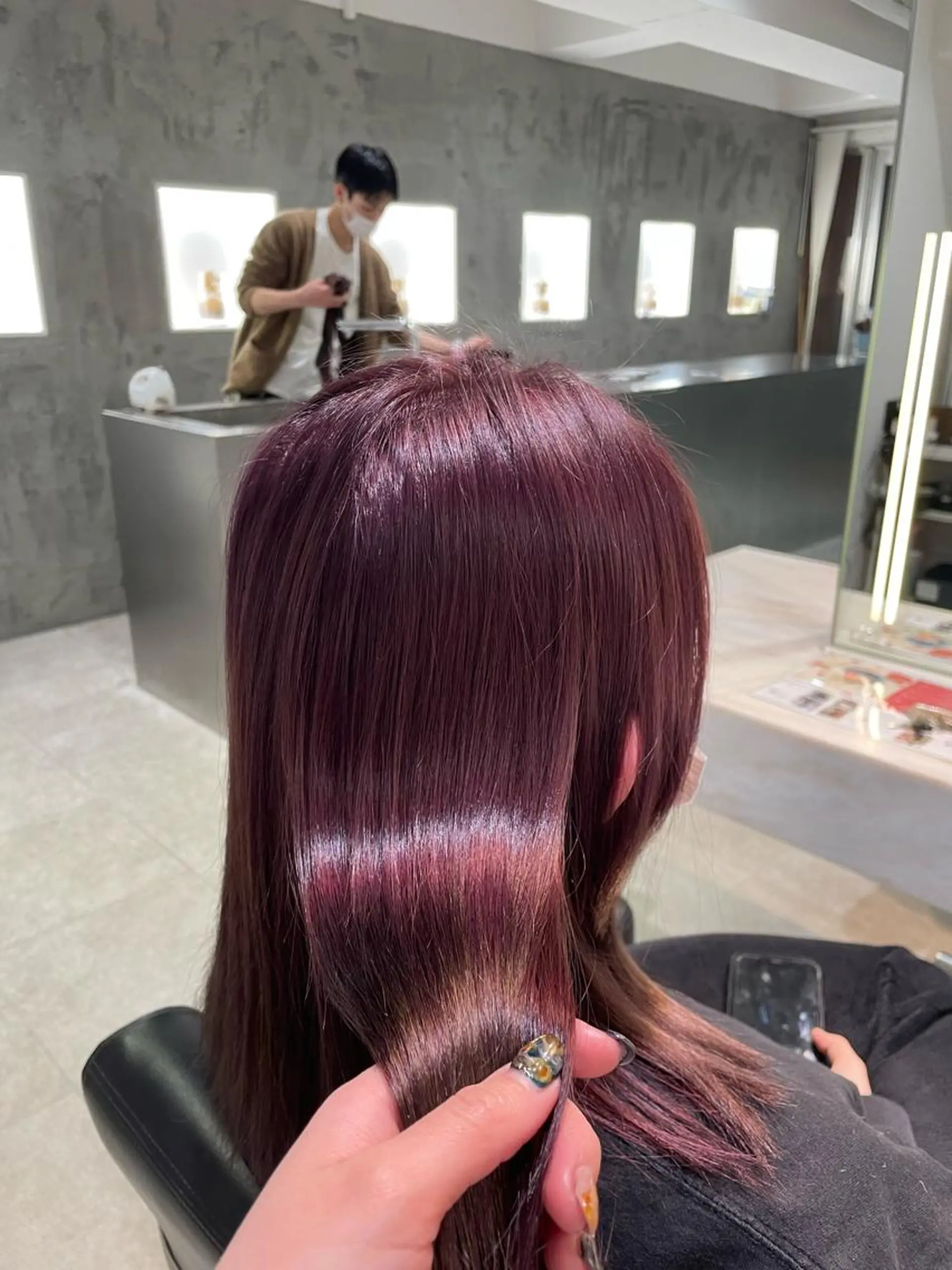 ミディアム カラー ヘアアレンジ iena渋谷 /ゆーこのマツエク・マツパデザイン