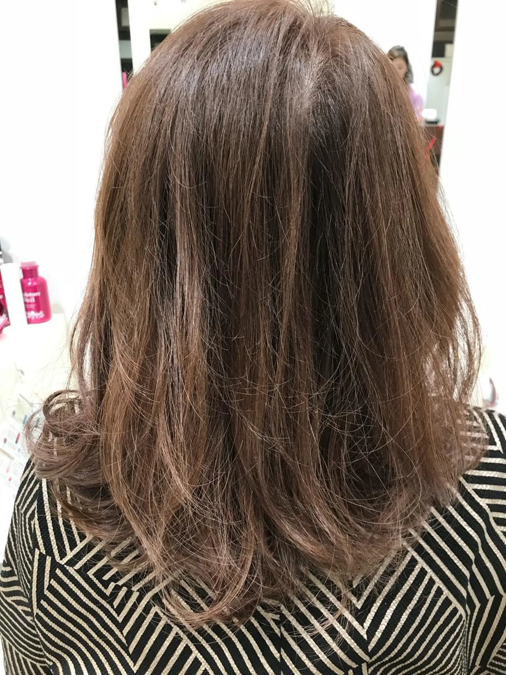 セミロング カラー ブラウンカラー ケンジアネッタ Men'sのヘアスタイル