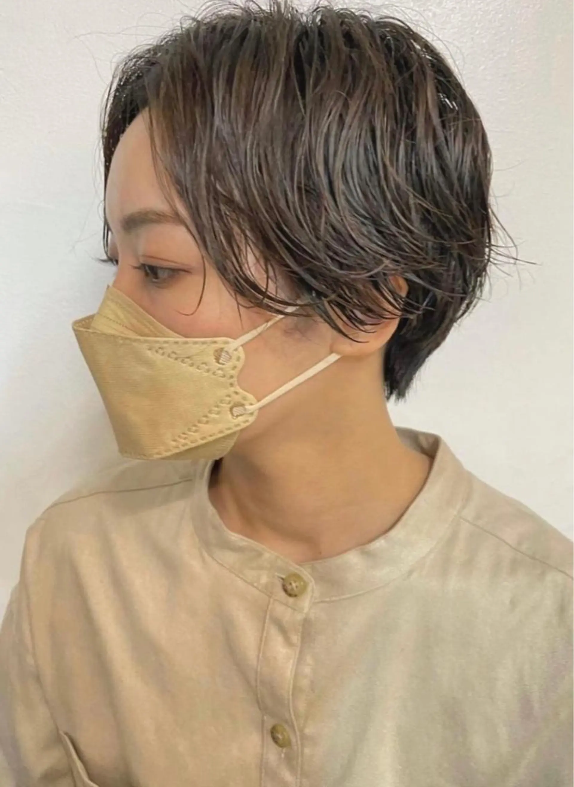 ショート ハンサムショート ショートヘア 岡田 駿也のヘアスタイル