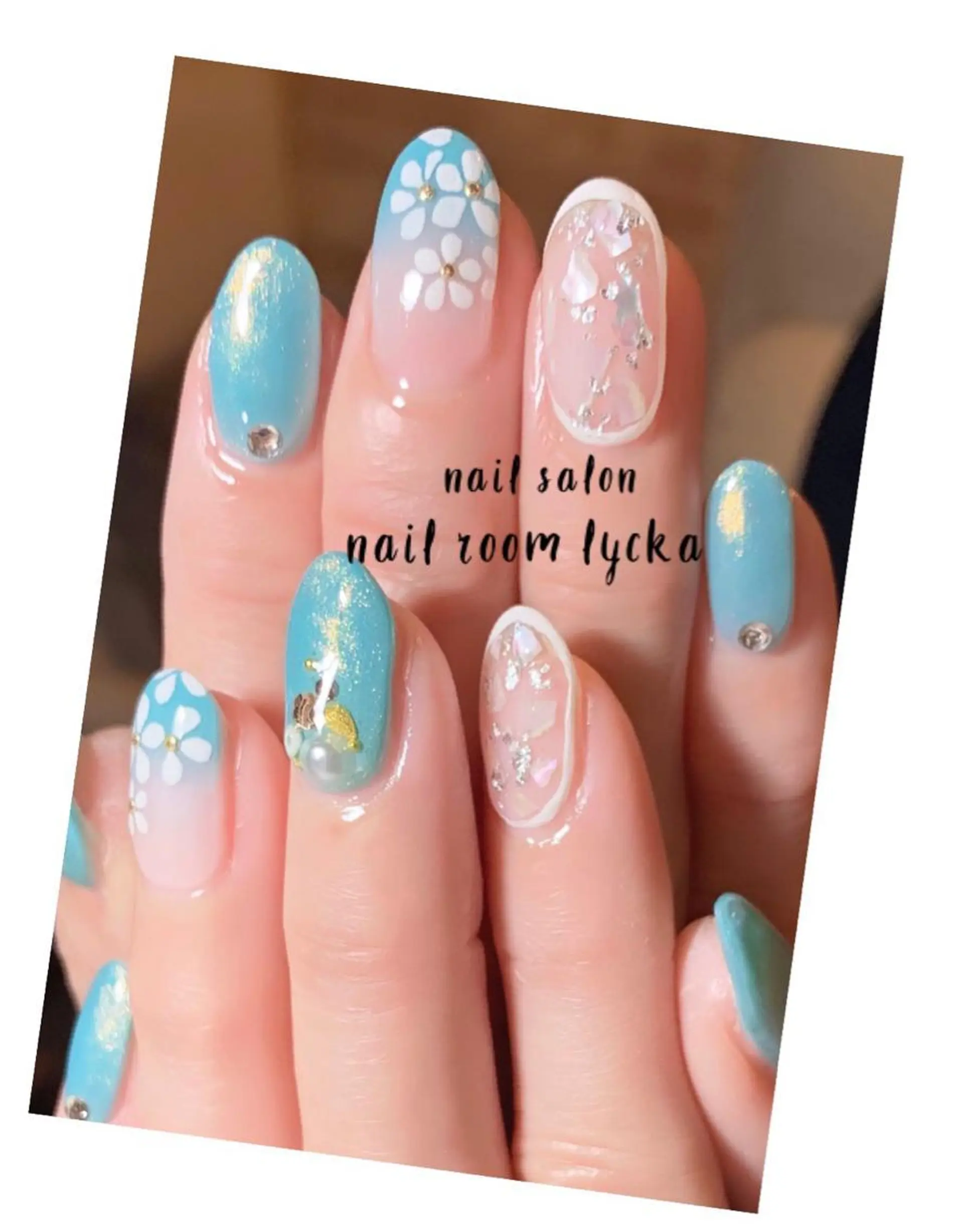 ネイル ﾈｲﾙﾙｰﾑﾘｯｶ 𝐦𝐚𝐲𝐮のネイルデザイン