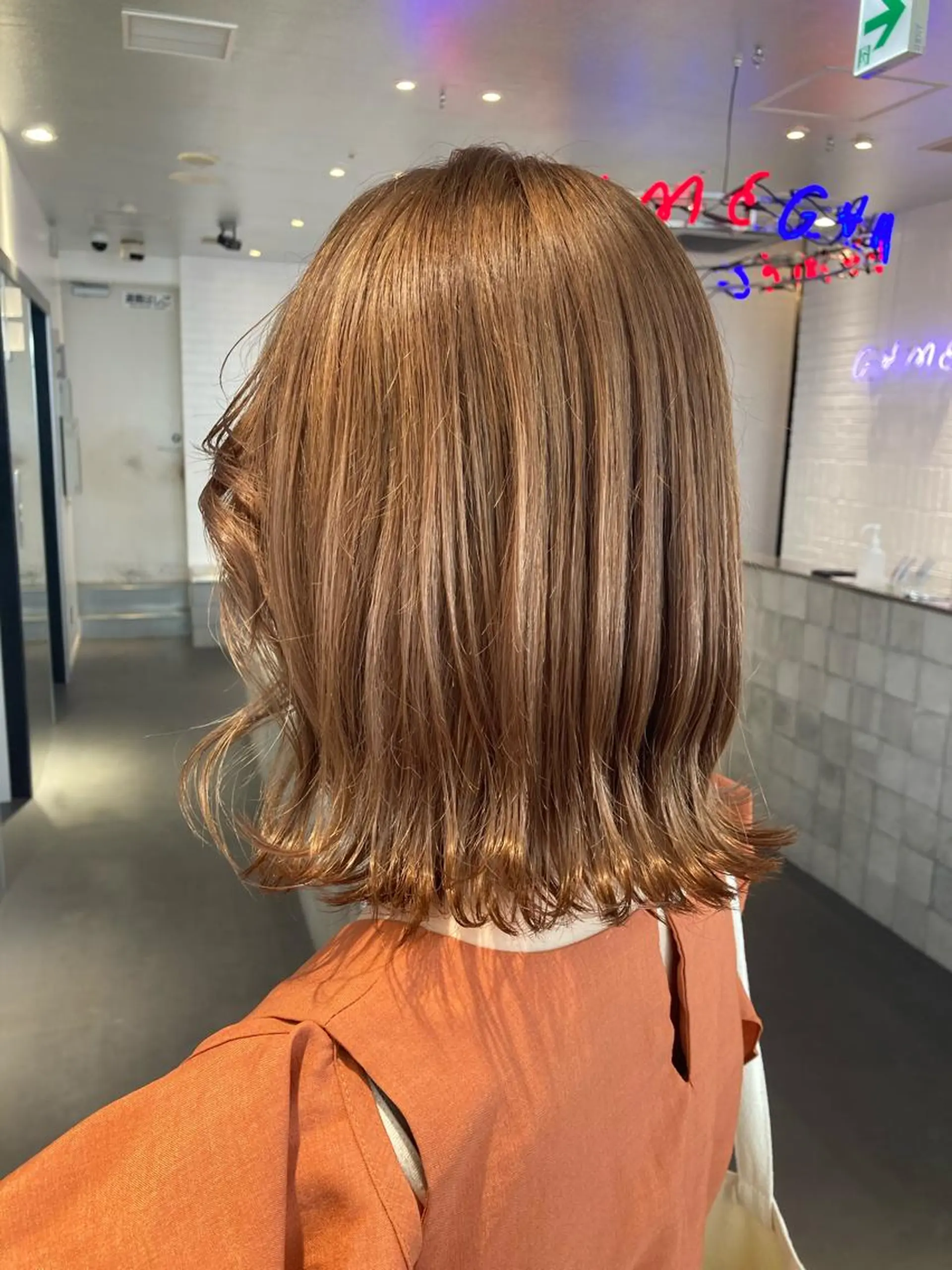 ミディアム MiRI💜地毛級 エクステ✖似合わせ技のヘアスタイル