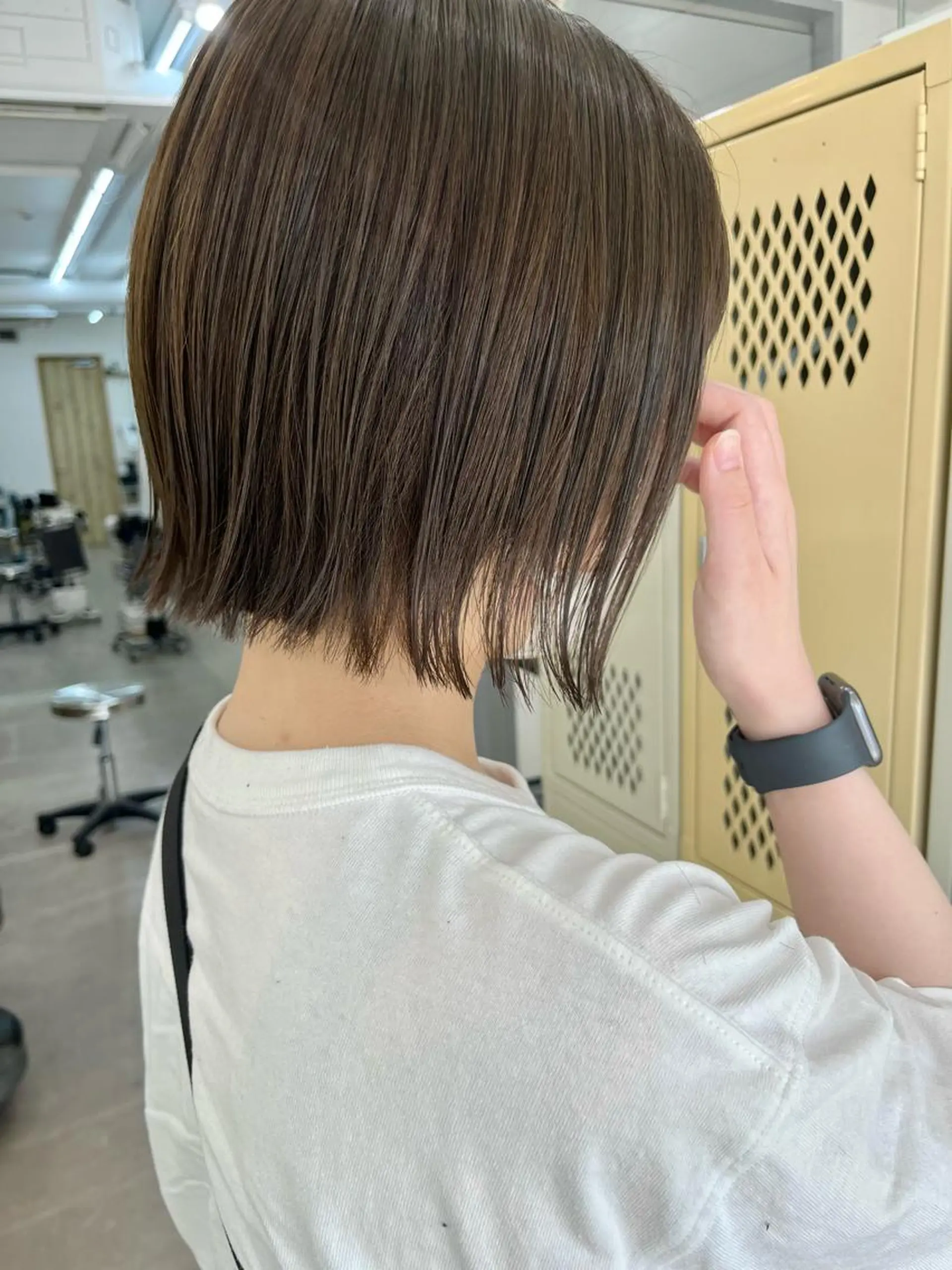 ショート カラー ヘアカラー トリートメント 🌼sunc HINAMI🌼のヘアスタイル