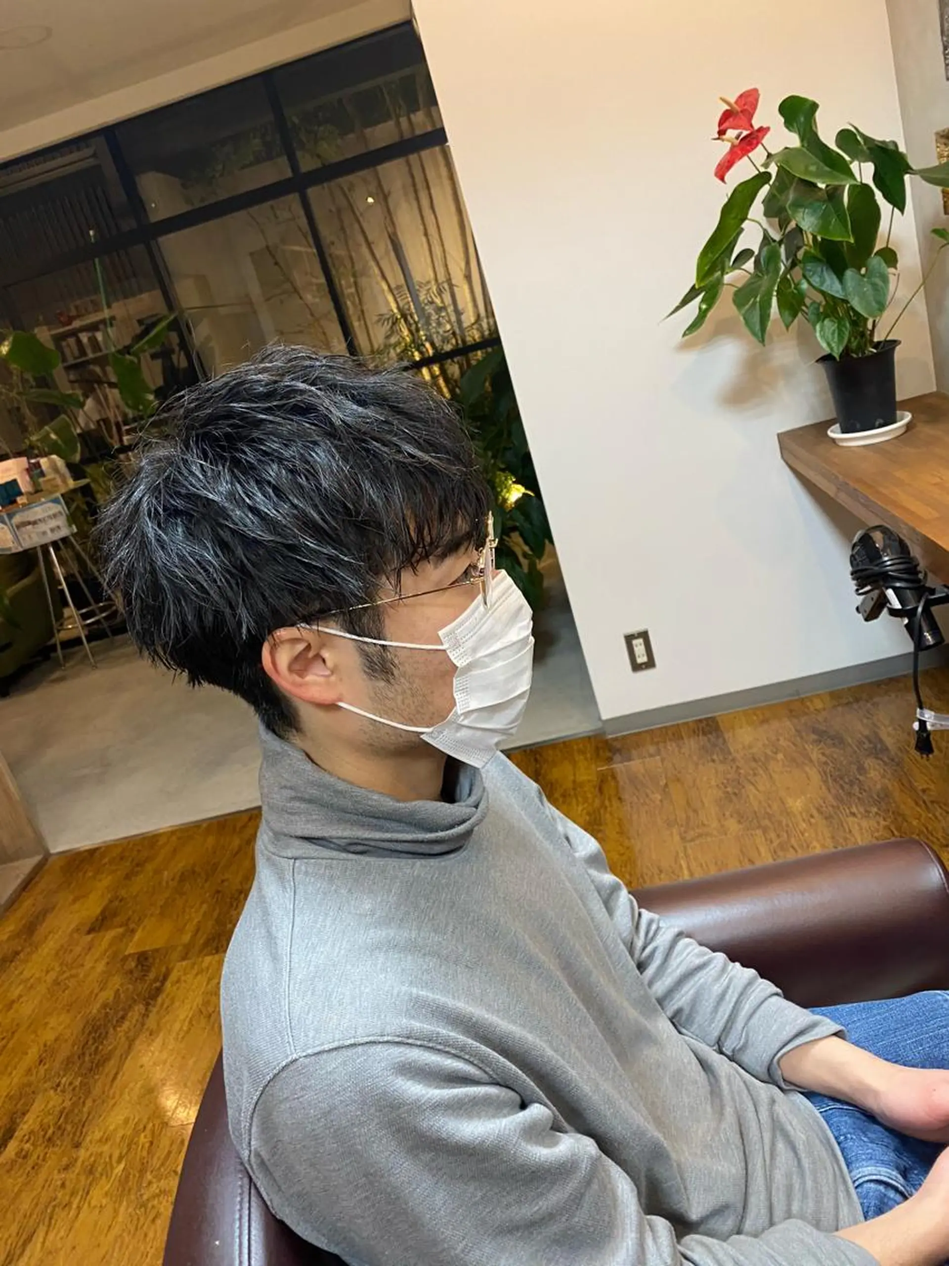 ショート メンズ マッシュ Salonde COCO所属・メンズ専門美容師 RIOのヘアスタイル