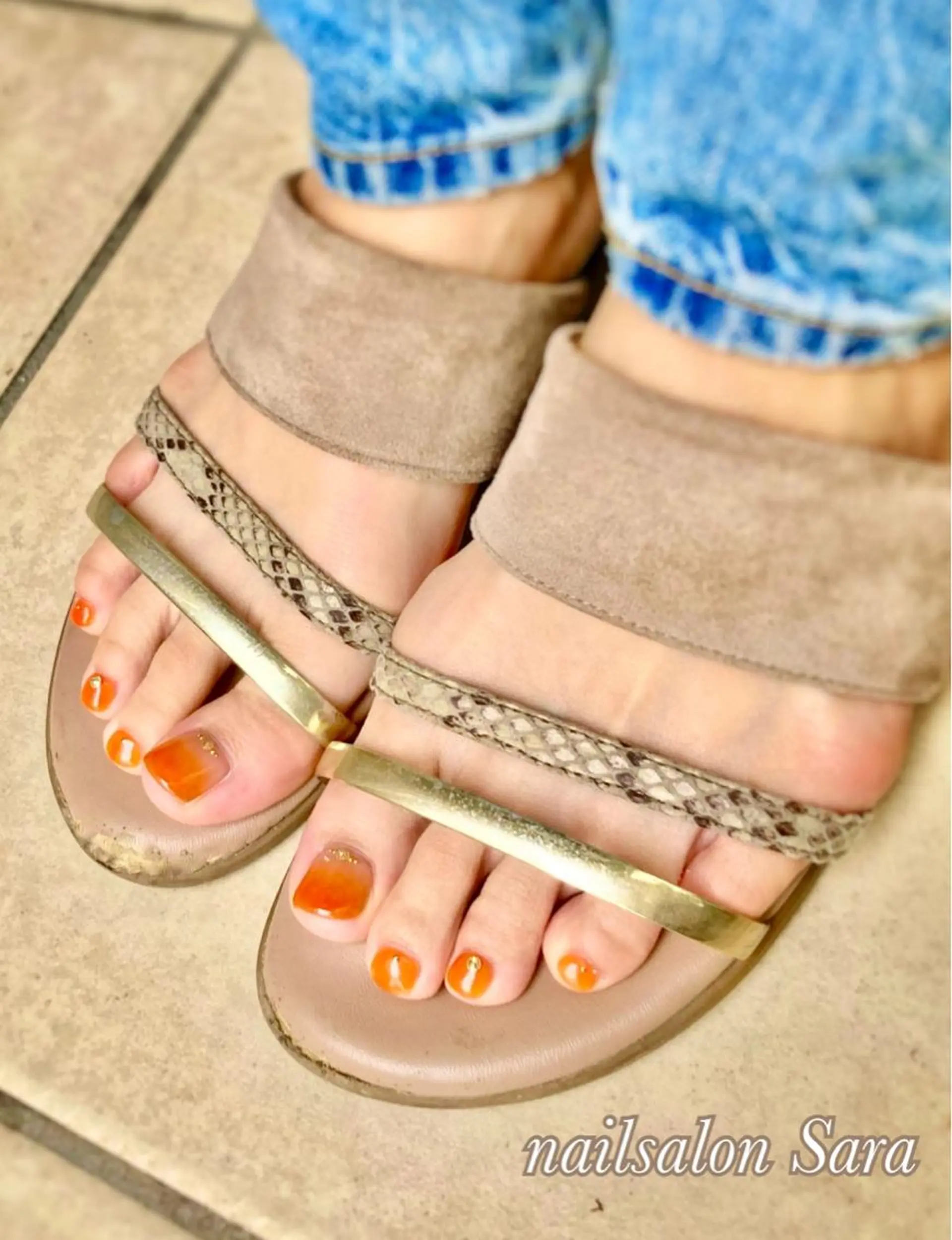 ネイル フットネイル nailsalon Saraのネイルデザイン