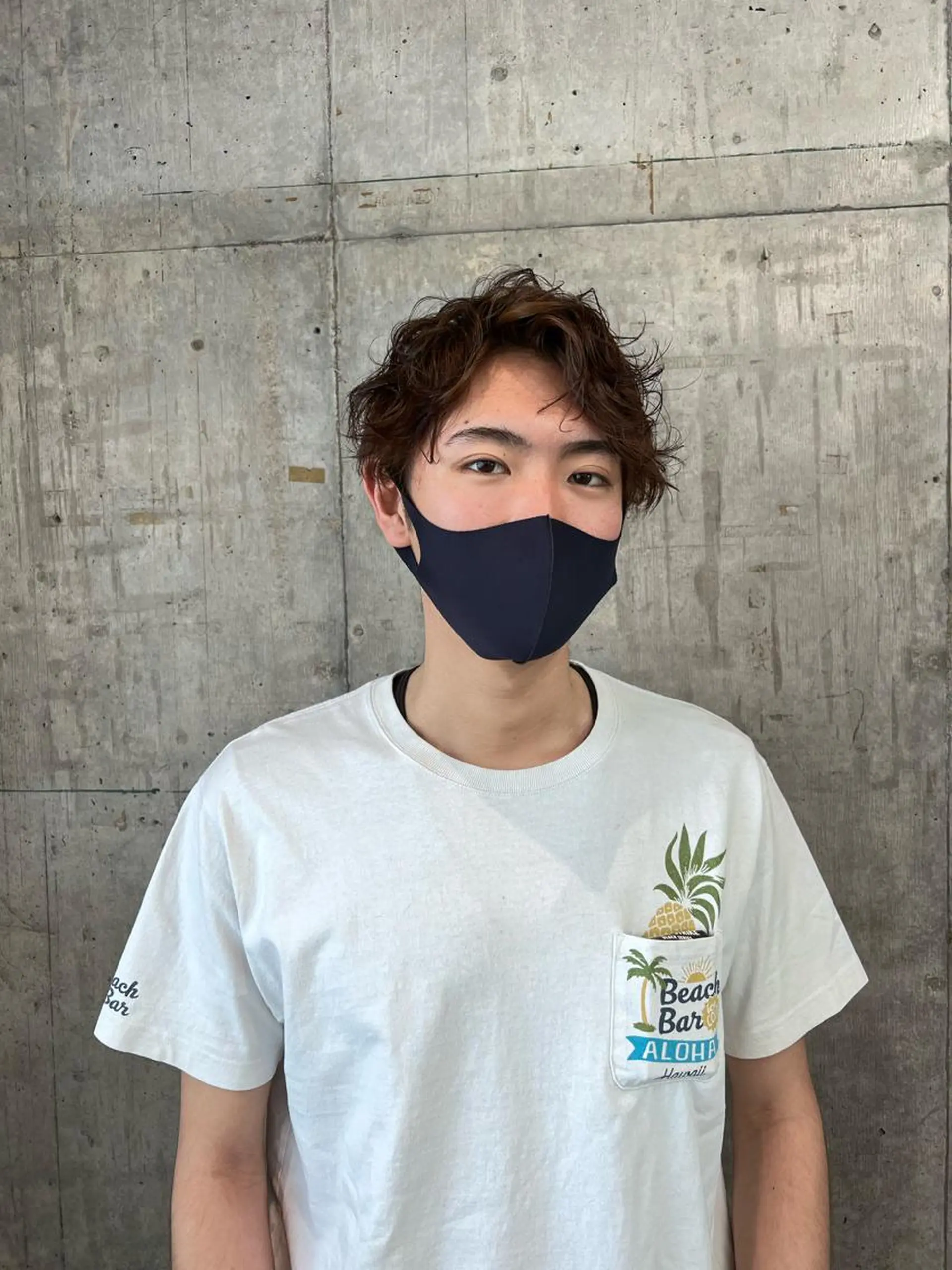 ショート カラー パーマ メンズ ショートヘア カット メンズパーマ /SUNAOのヘアスタイル