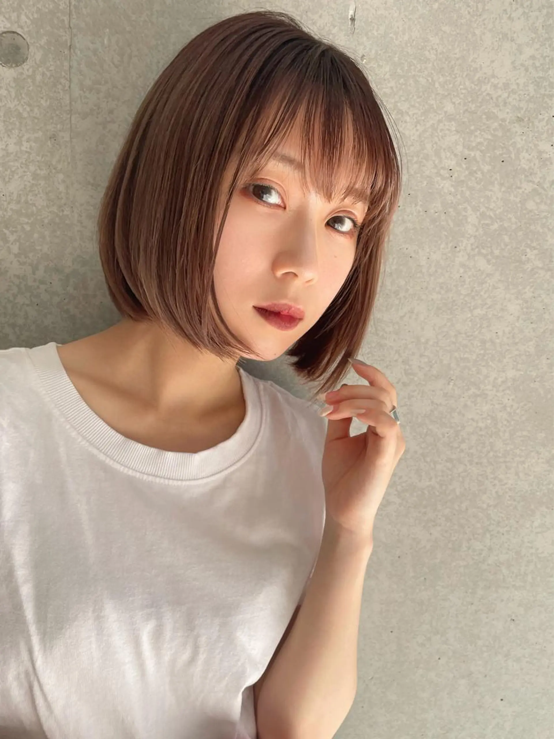 ショート 三鷹で1番ショート ボブをカットする新谷のヘアスタイル