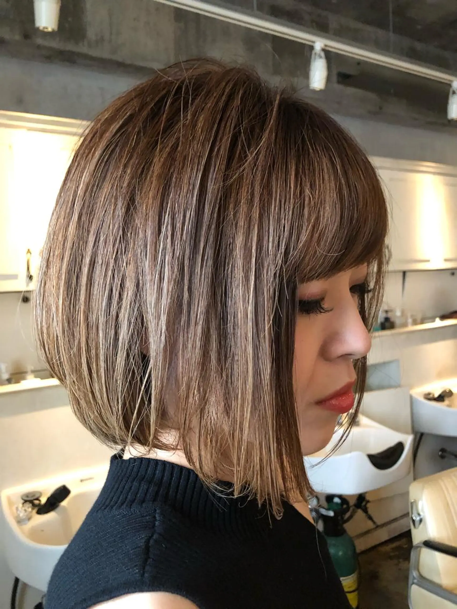 ショート ハイライト こう ちゃんのヘアスタイル