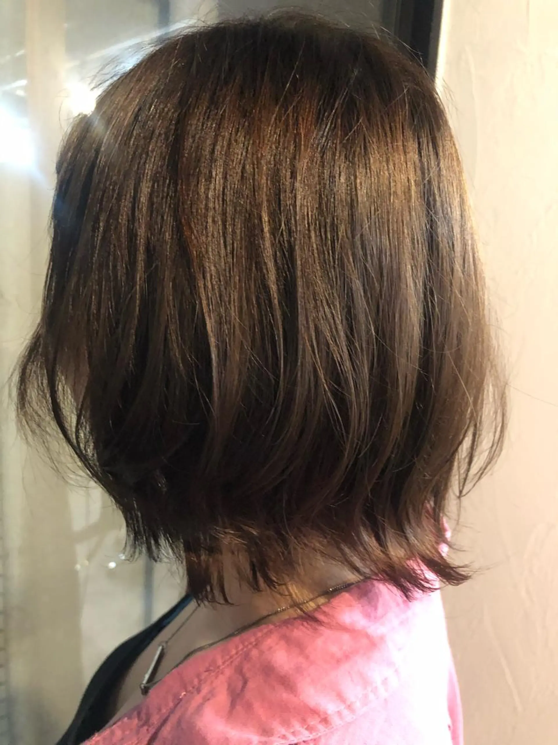 ミディアム カラー 髪質改善＆ブリーチ 伊勢　祐一郎のヘアスタイル