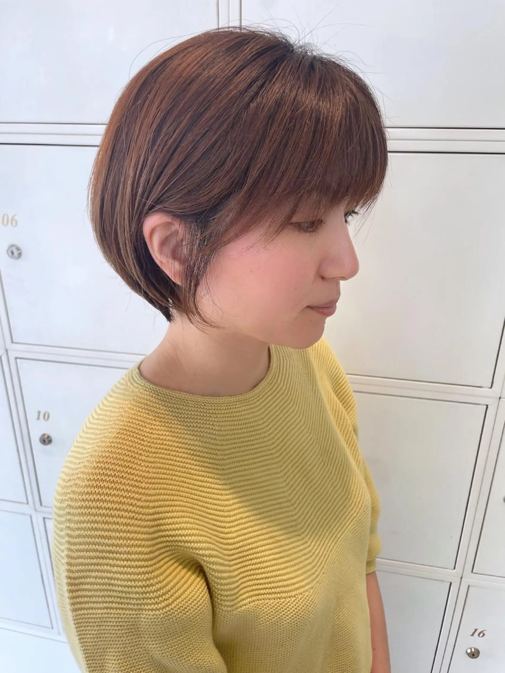 ショート カラー ショートボブ ハンサムショート インナーカラー ボブ ショートヘア 鶴岡で縮毛矯正なら お任せ!ハヤシナオミのヘアスタイル