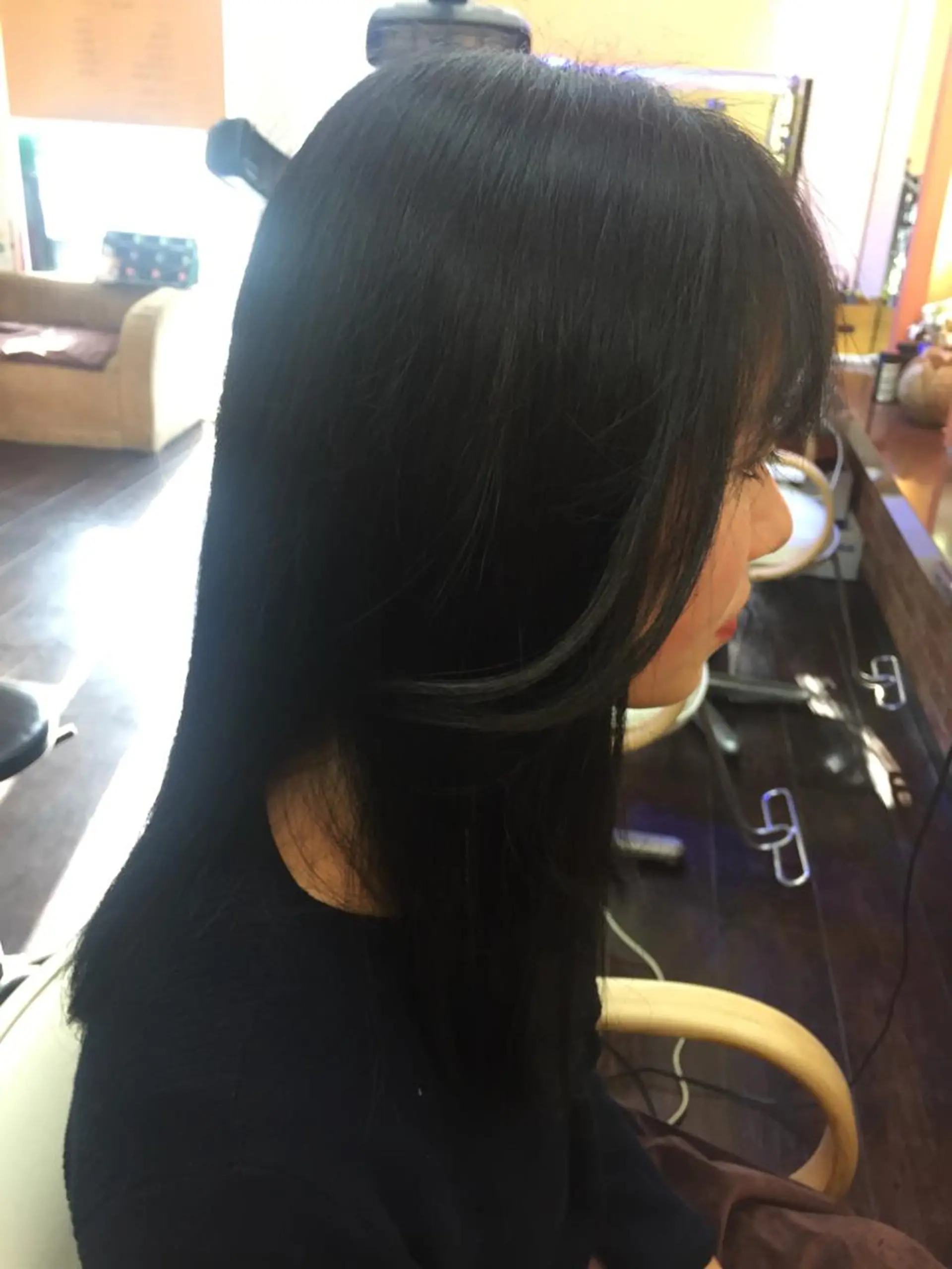 セミロング パーマ 桧山 真のヘアスタイル