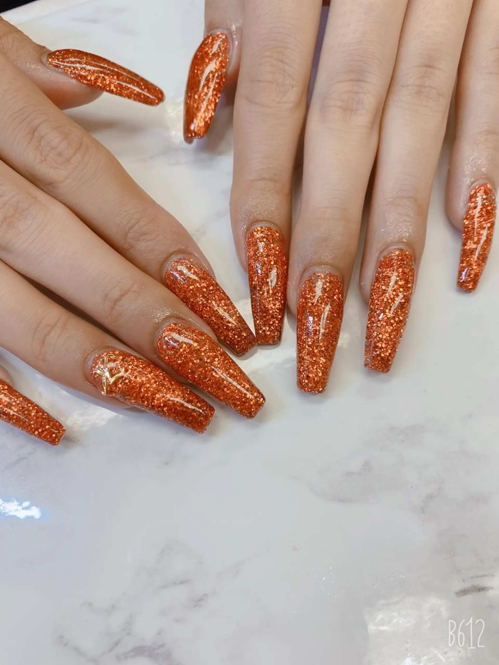 ロング JNA認定講師🌸 RIEのネイルデザイン