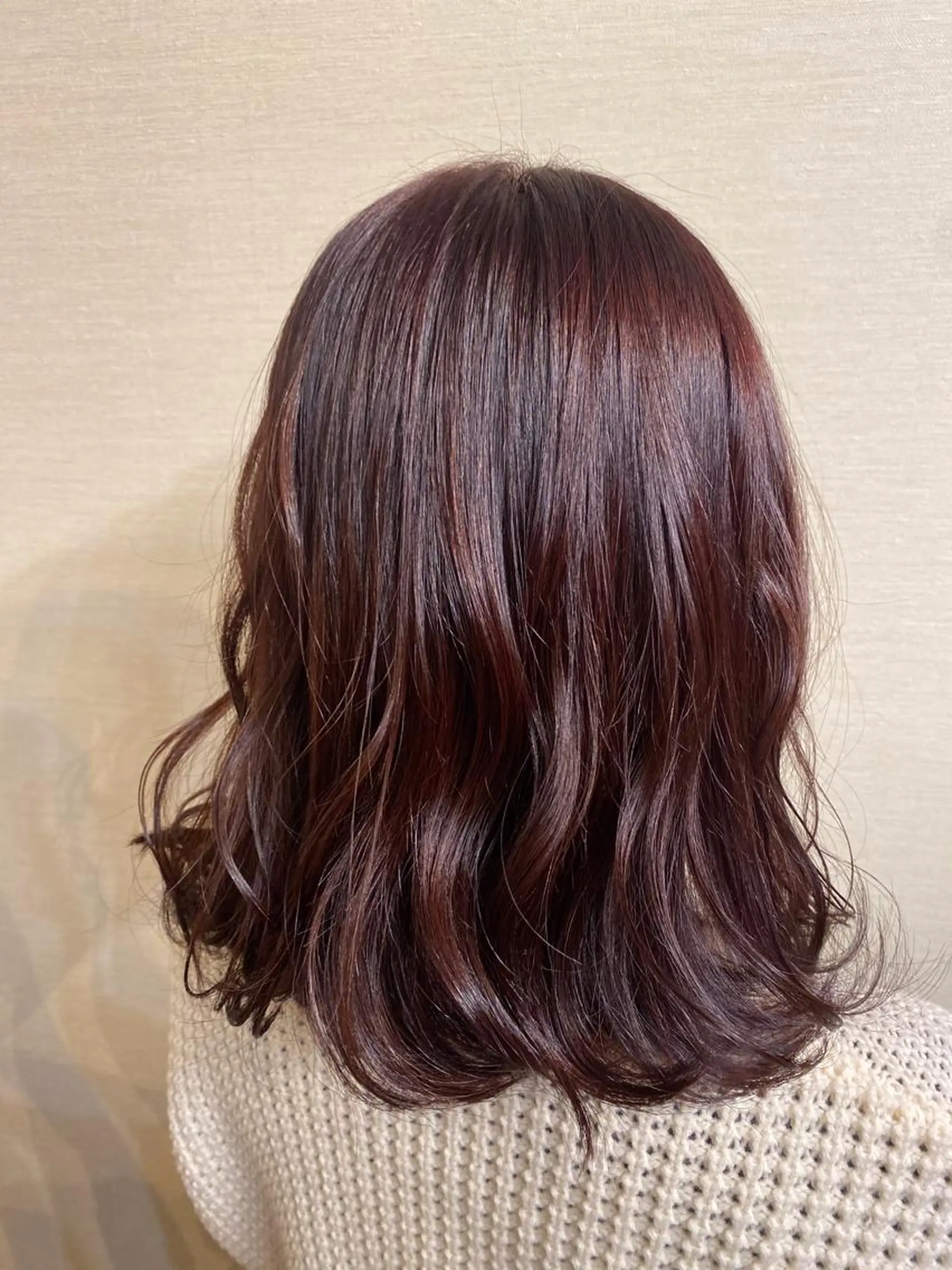 セミロング カラー Tr　Spa Salon Careのヘアスタイル