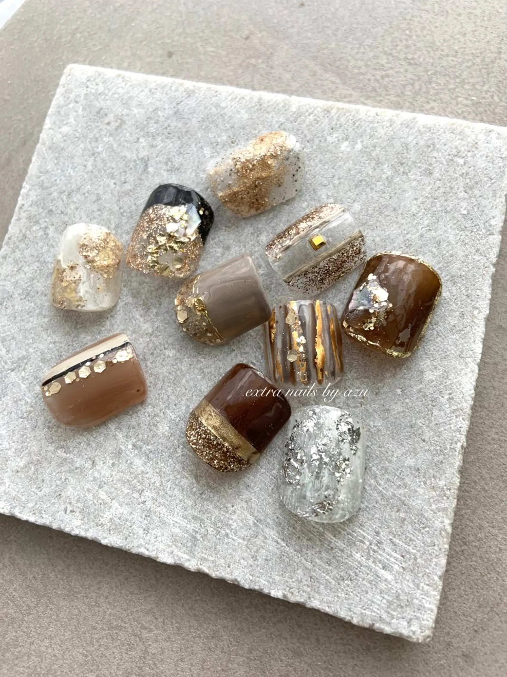 ネイル アートネイル フットネイル extranails ／lemellaのネイルデザイン