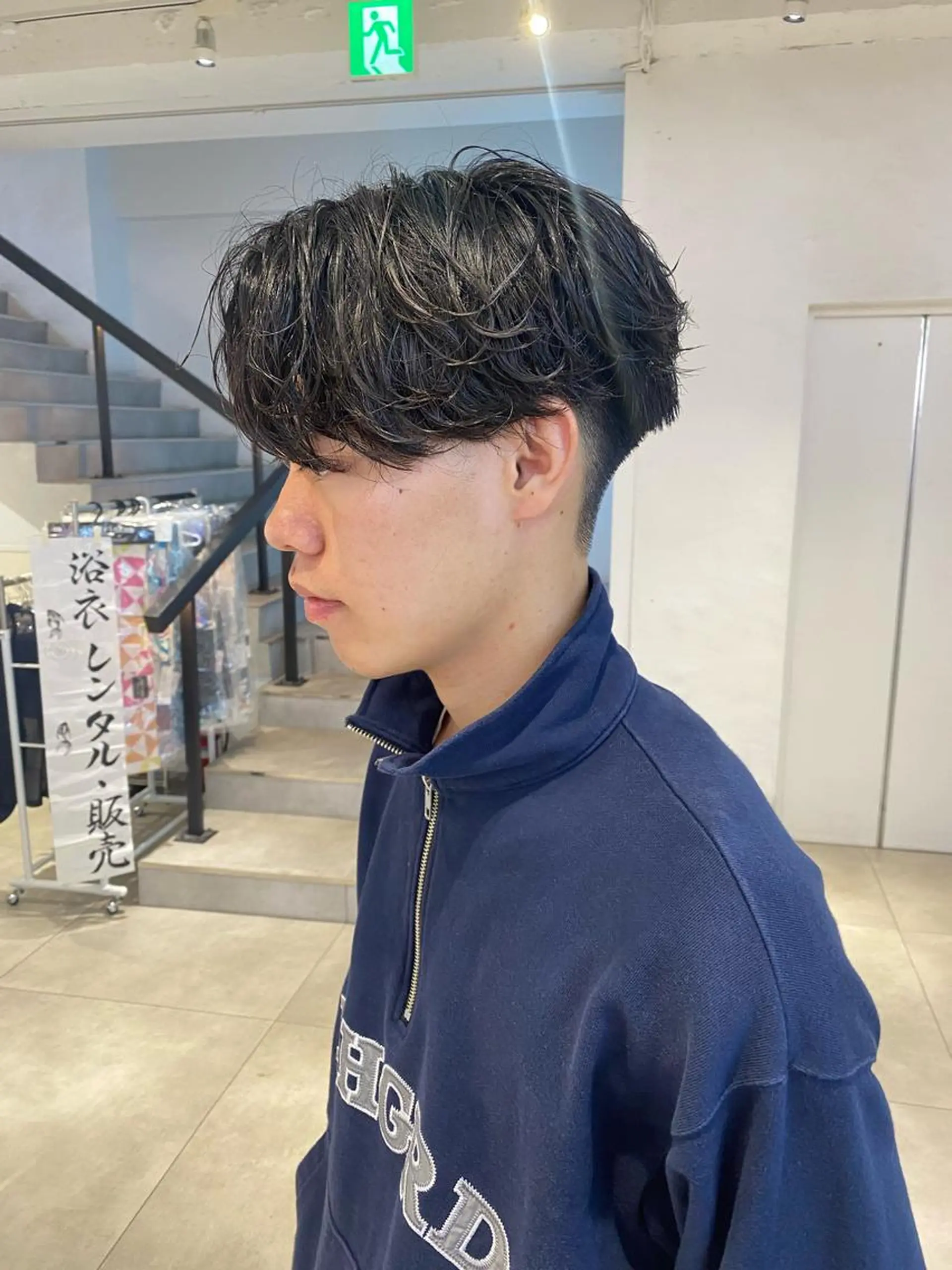 パーマ メンズ 新宿【メンズパーマ】 塩澤太一のヘアスタイル