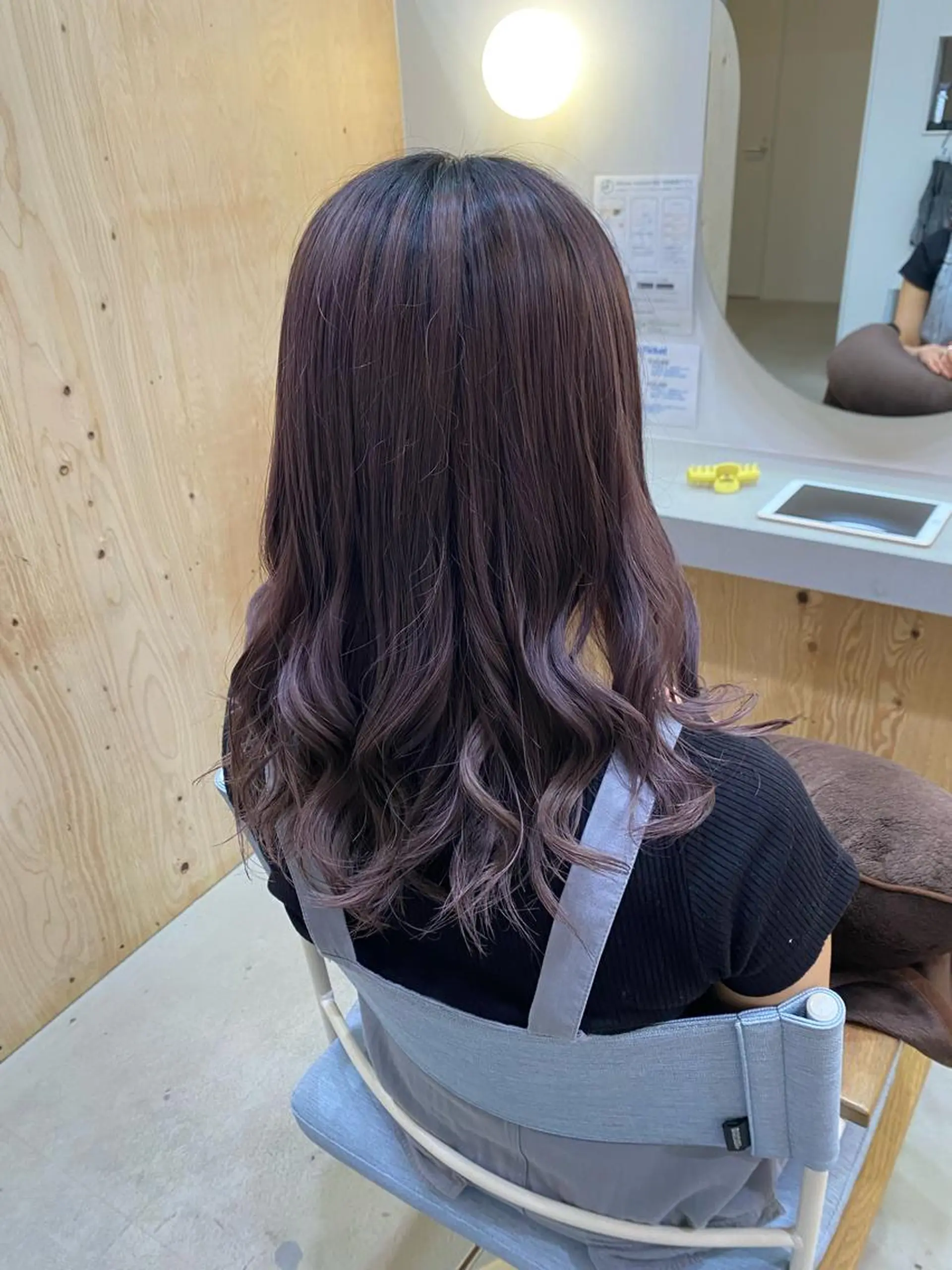 カラー 杉林 莉沙のヘアスタイル