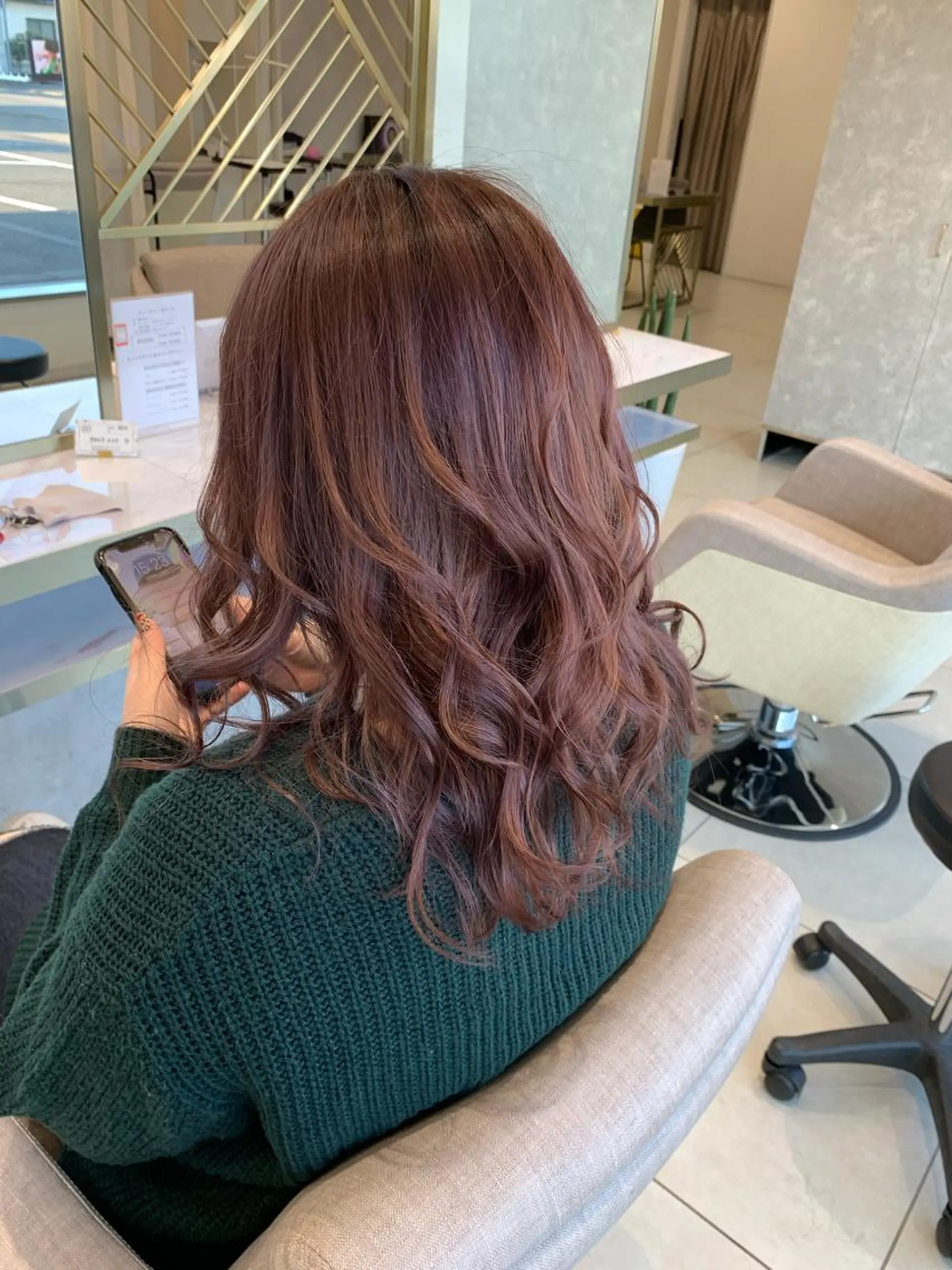 セミロング カラー stylist N0Nのヘアスタイル