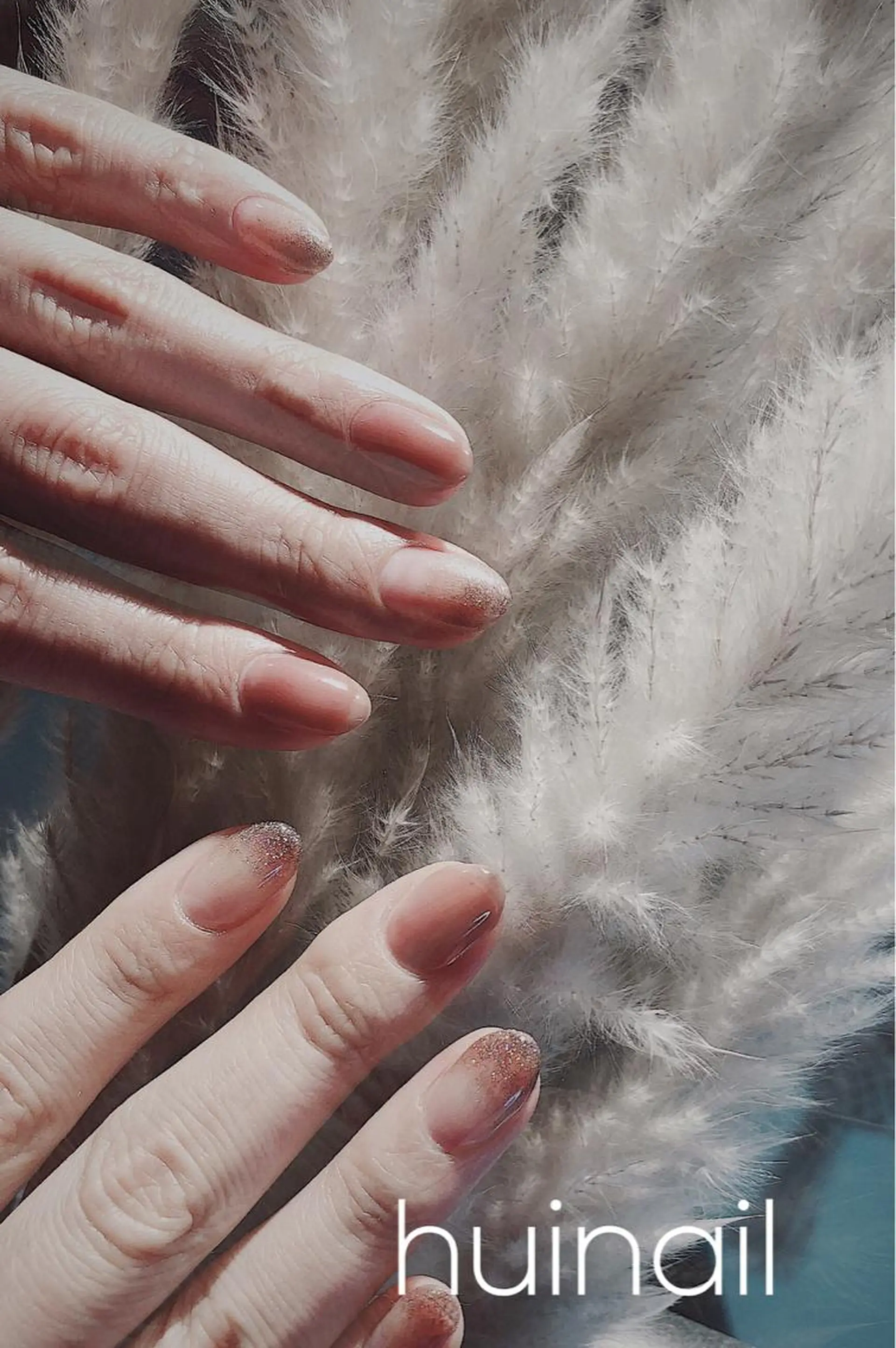 ミディアム めぐみのネイルサロン スタッフ練習のネイルデザイン