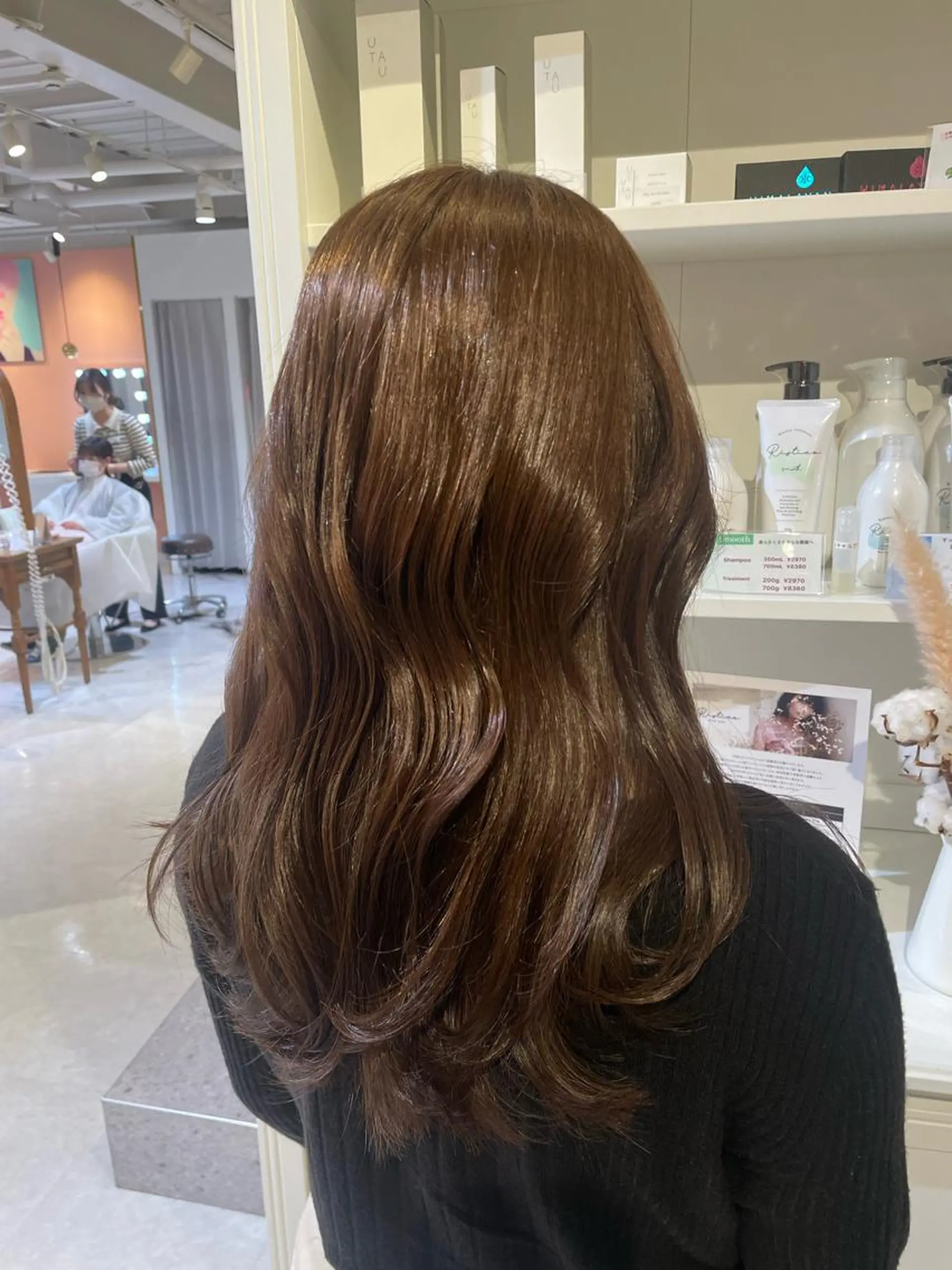 カラー アッシュ ヘアカラー 和田 真依のヘアスタイル