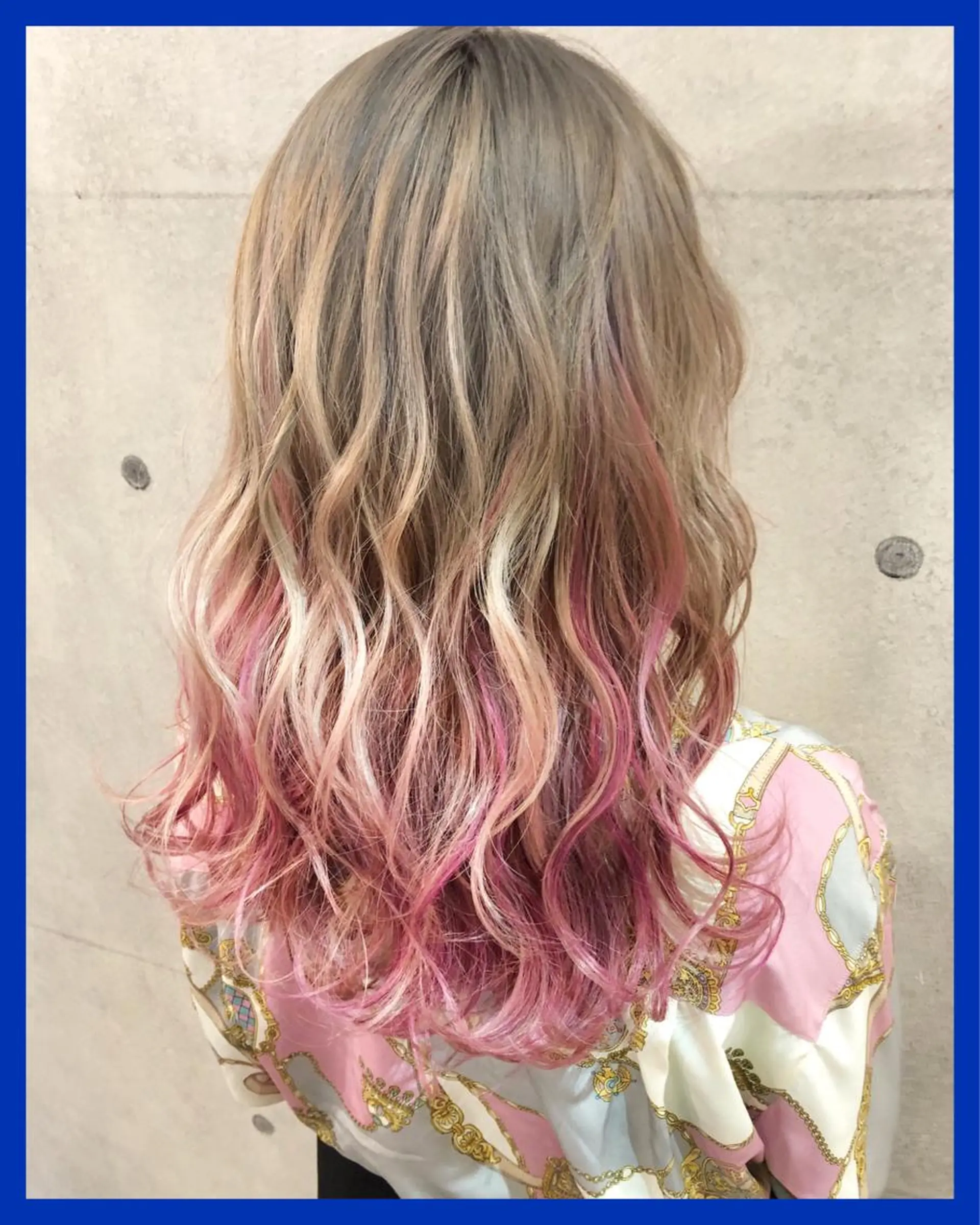 ロング カラー トリートメント ヘッドスパ レイヤーカット× 髪質改善たもりのヘアスタイル