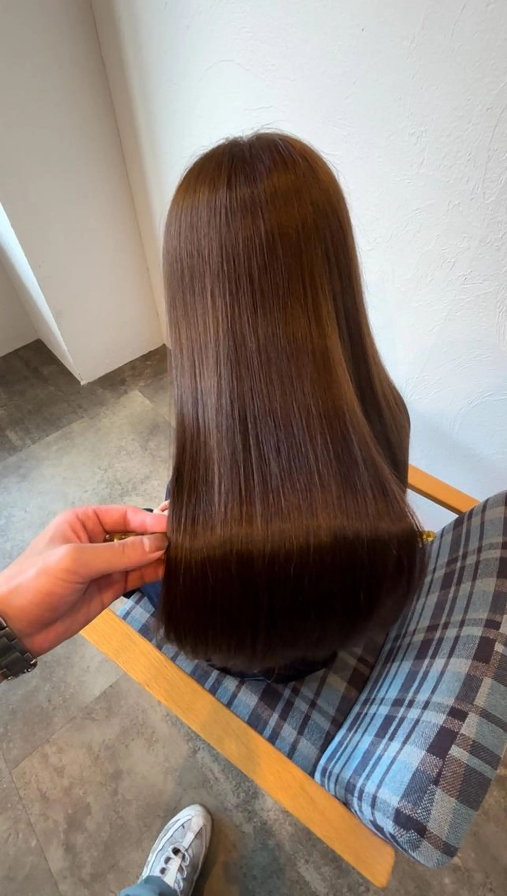 カラー 松井 結愛のヘアスタイル