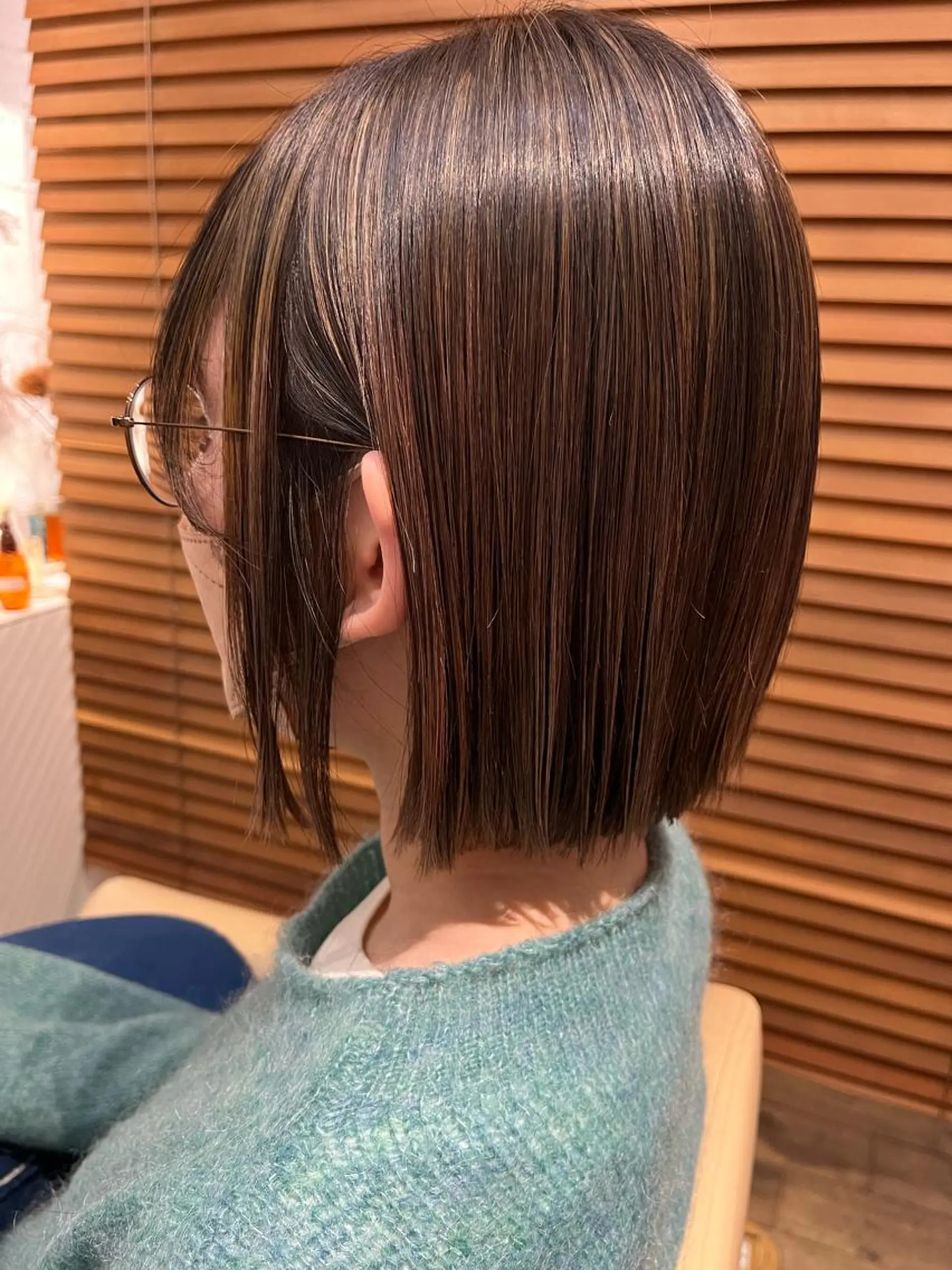 ミディアム ハイライト カット ヘアカラー 代表　土屋ヒロユキ ショートカットのヘアスタイル