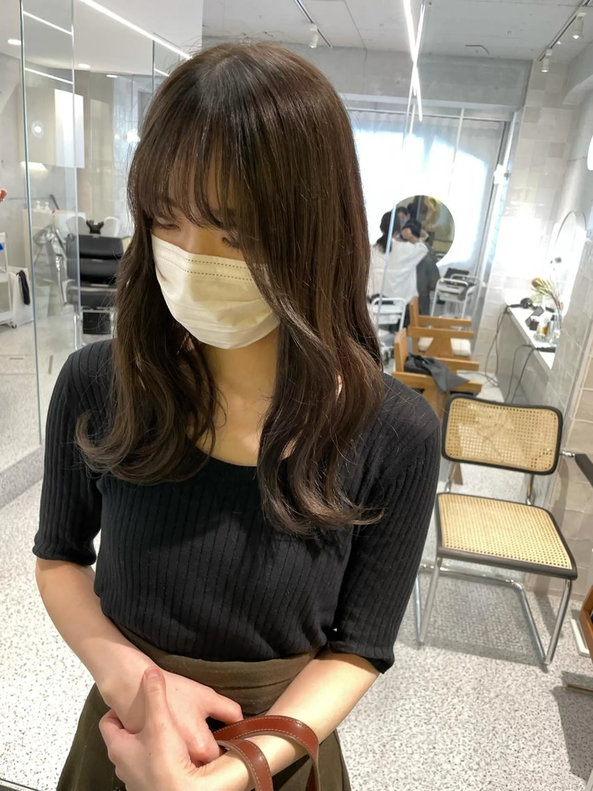 ロング カラー 遠藤 眞実のヘアスタイル