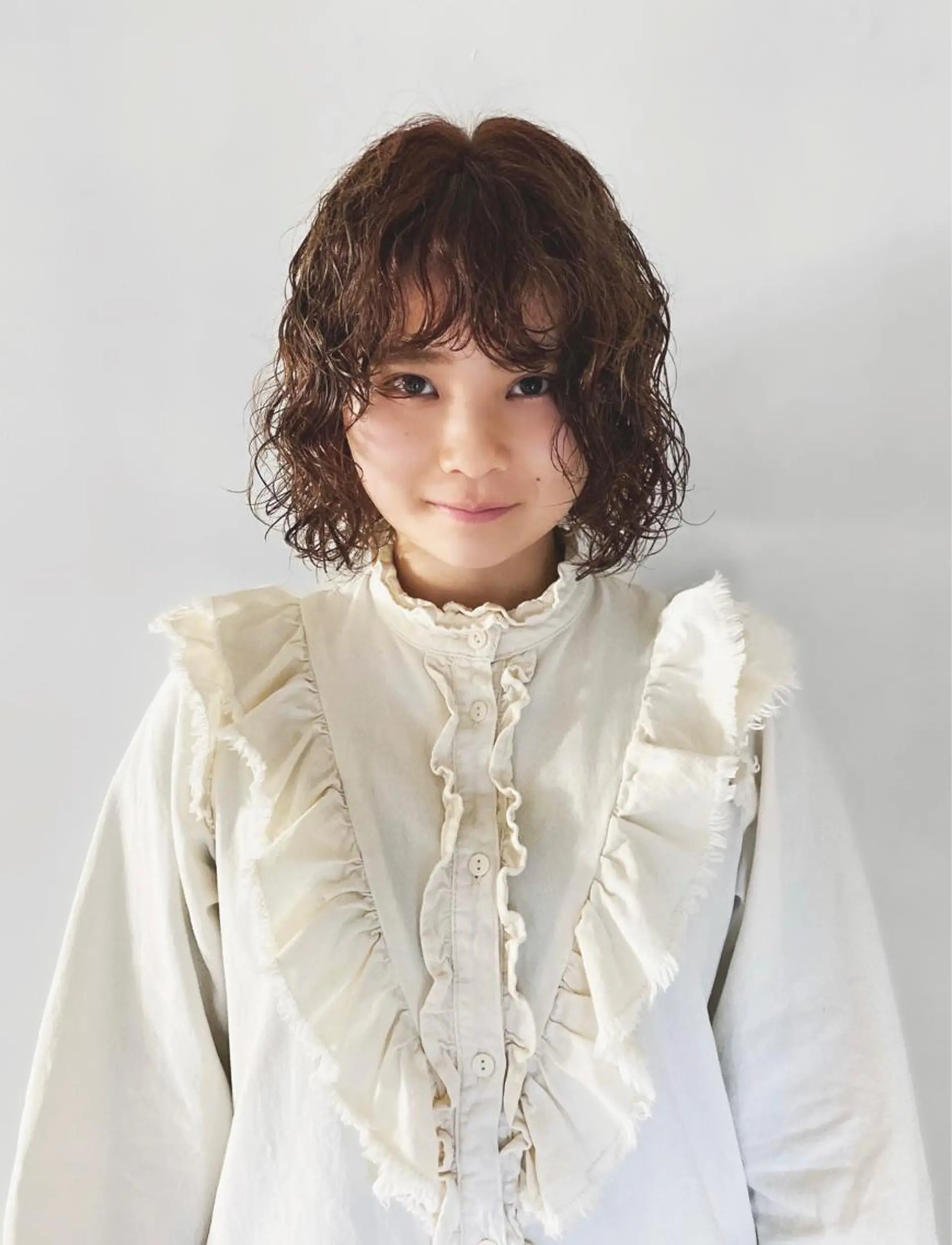 ショート パーマ カット パーマ レイヤー/パーマ /ウルフ/nabeのヘアスタイル