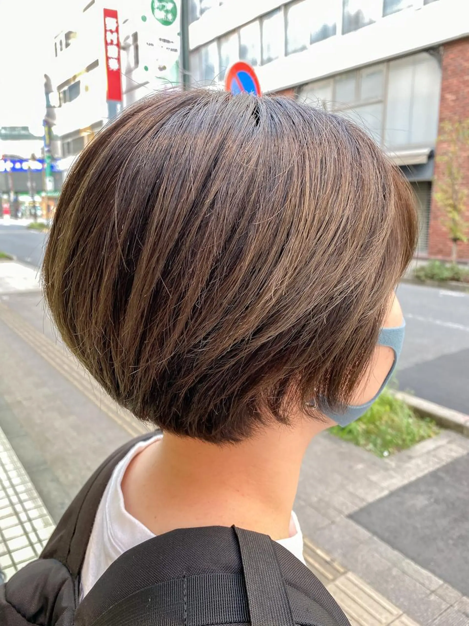 ショート カラー marble by KENJEのヘアスタイル
