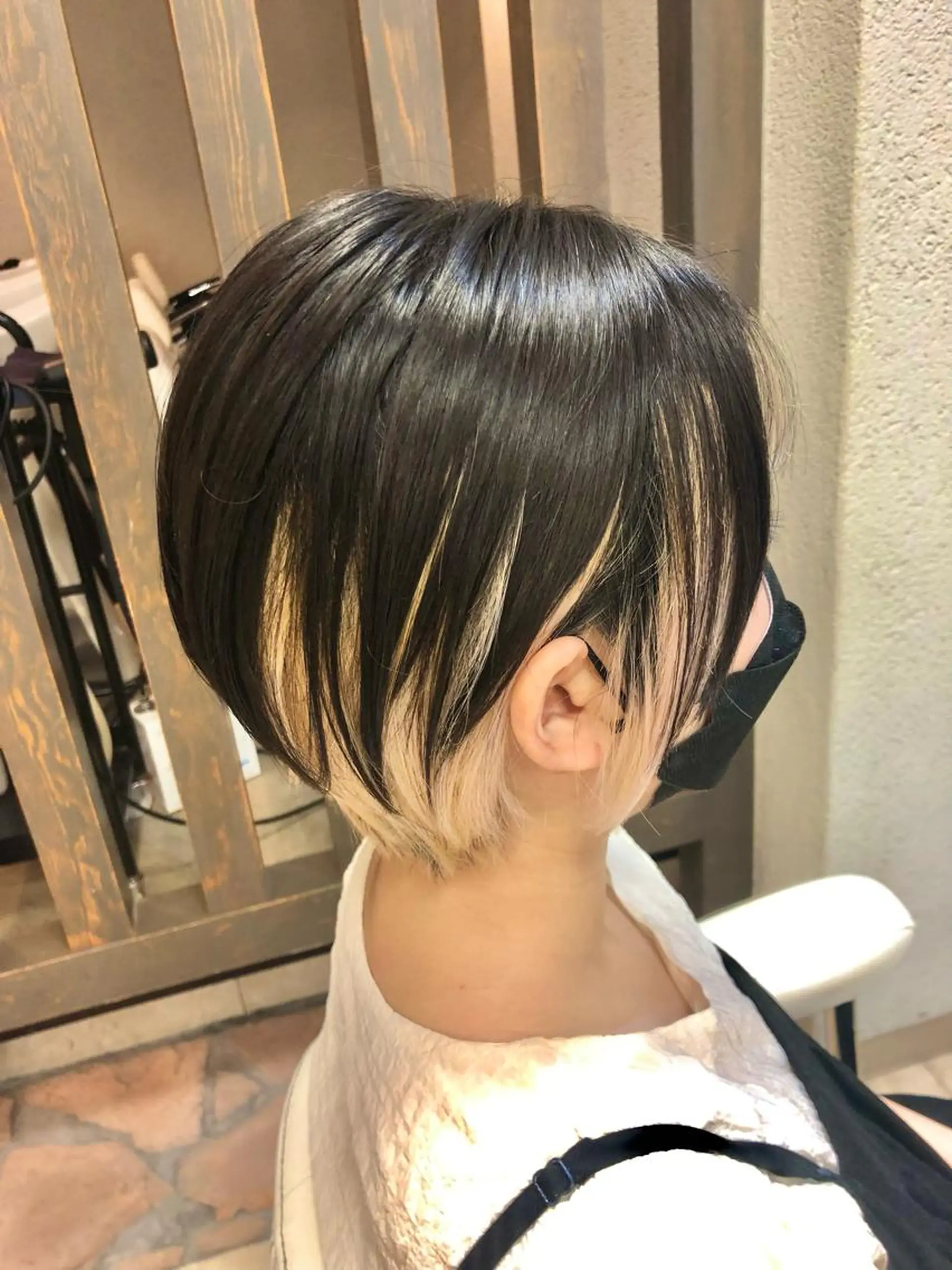 ショート カット トリートメント 阿部 美咲のヘアスタイル