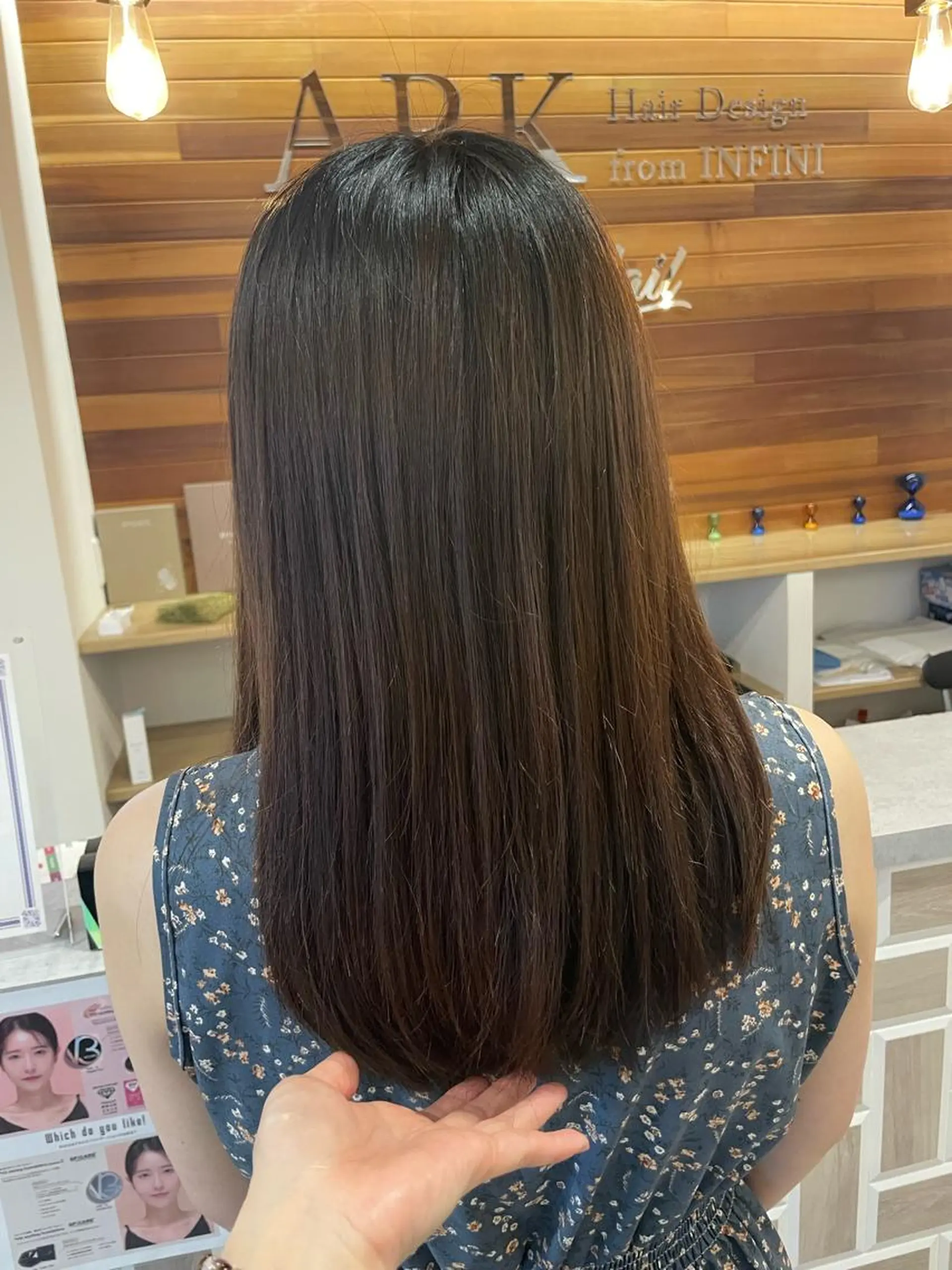 ロング トリートメント やまこし 美裕樹のヘアスタイル