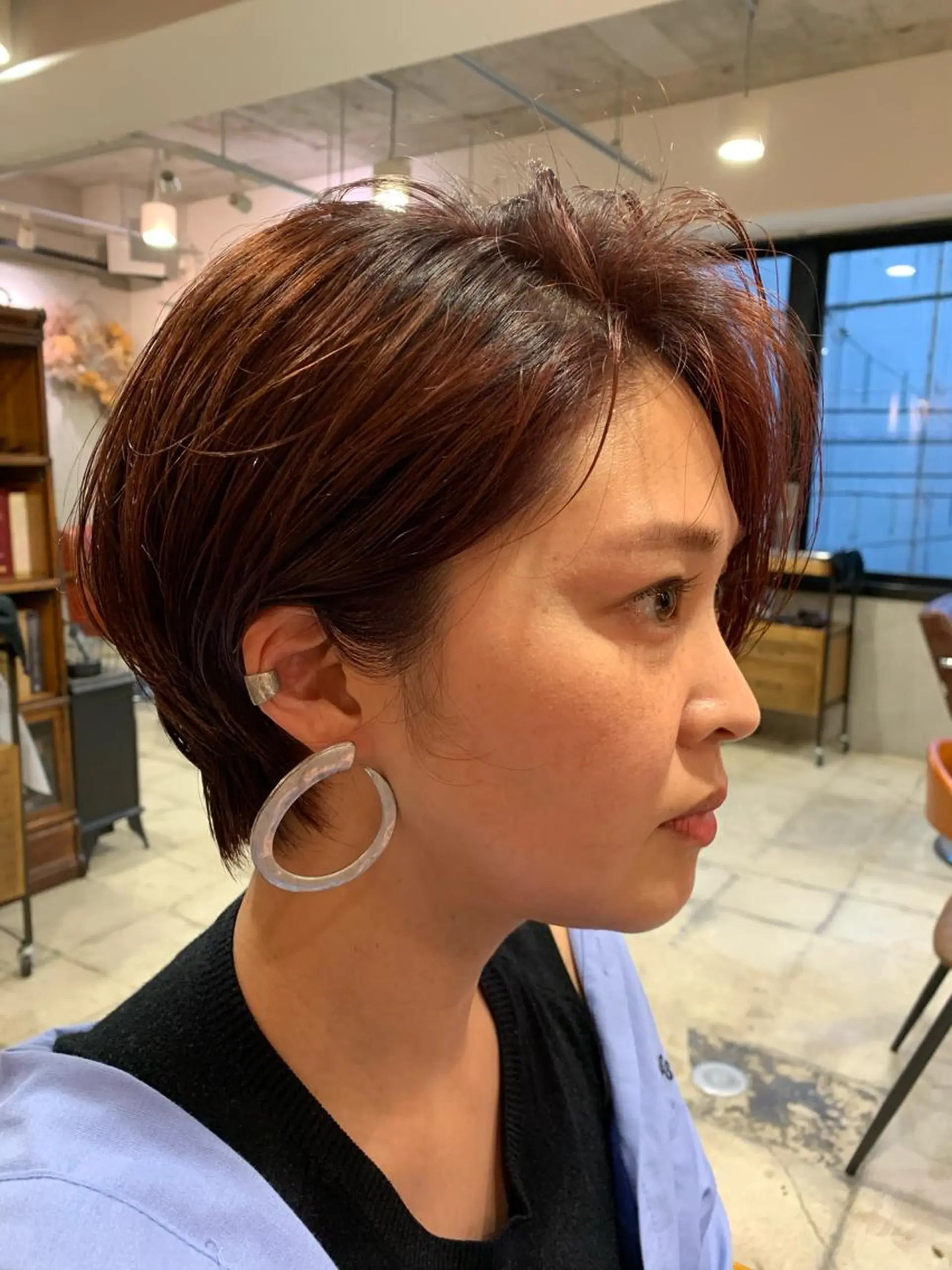 ショート カラー 落合 優樹のヘアスタイル