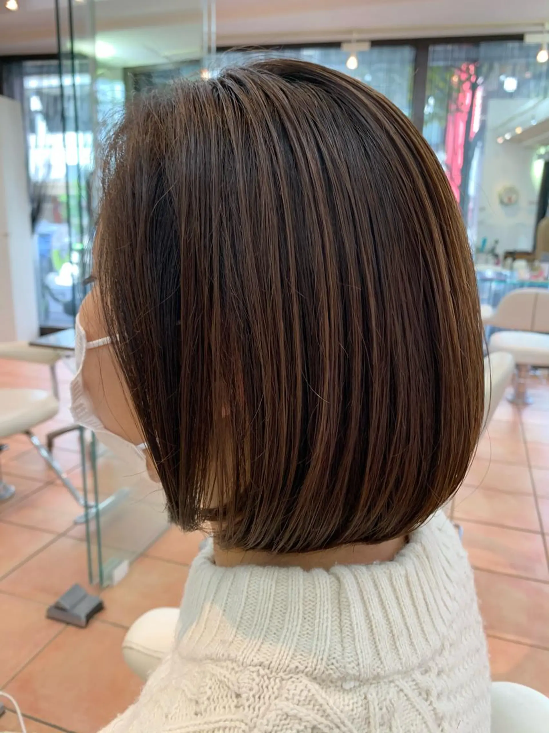 ショート カラー 髪質改善 Blumeのヘアスタイル