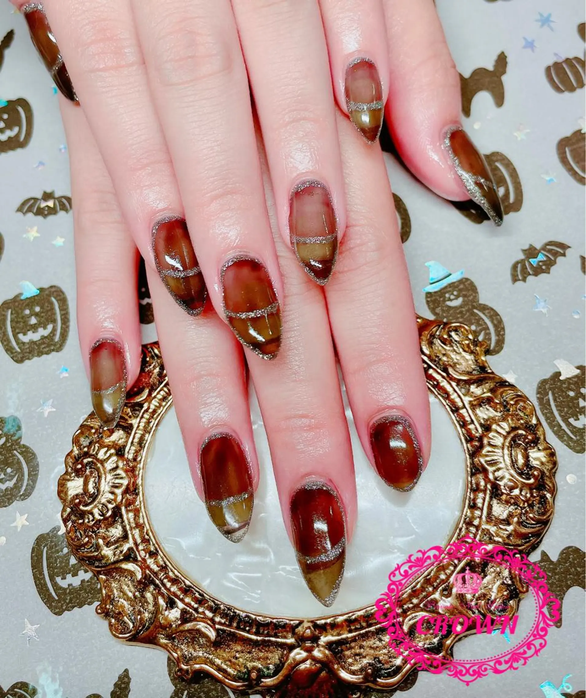 ネイル CROWN プライベートサロンのネイルデザイン